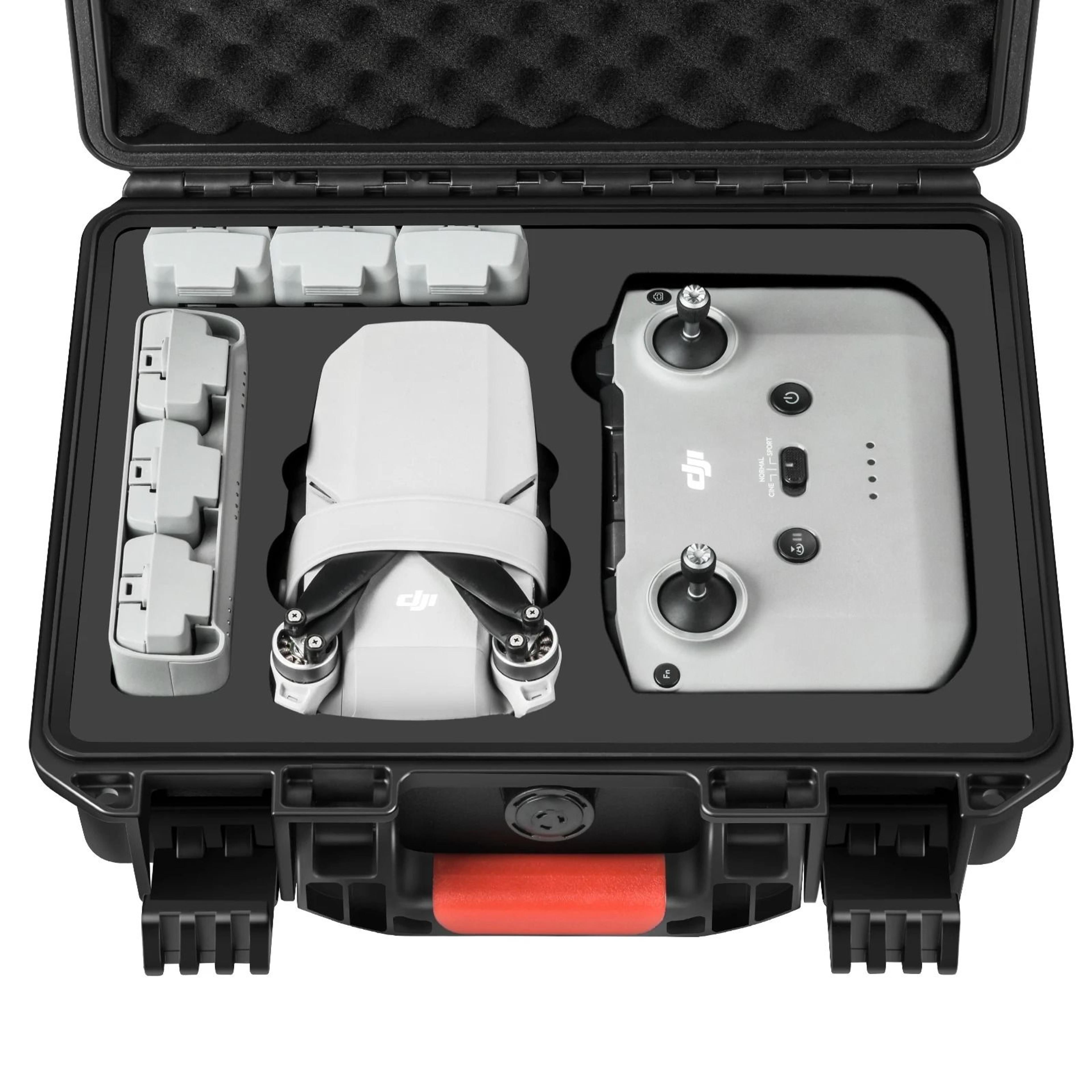 waterproof hard shell explosion-proof carrying case for dji mini 4k / mini 2 / mini 2 se