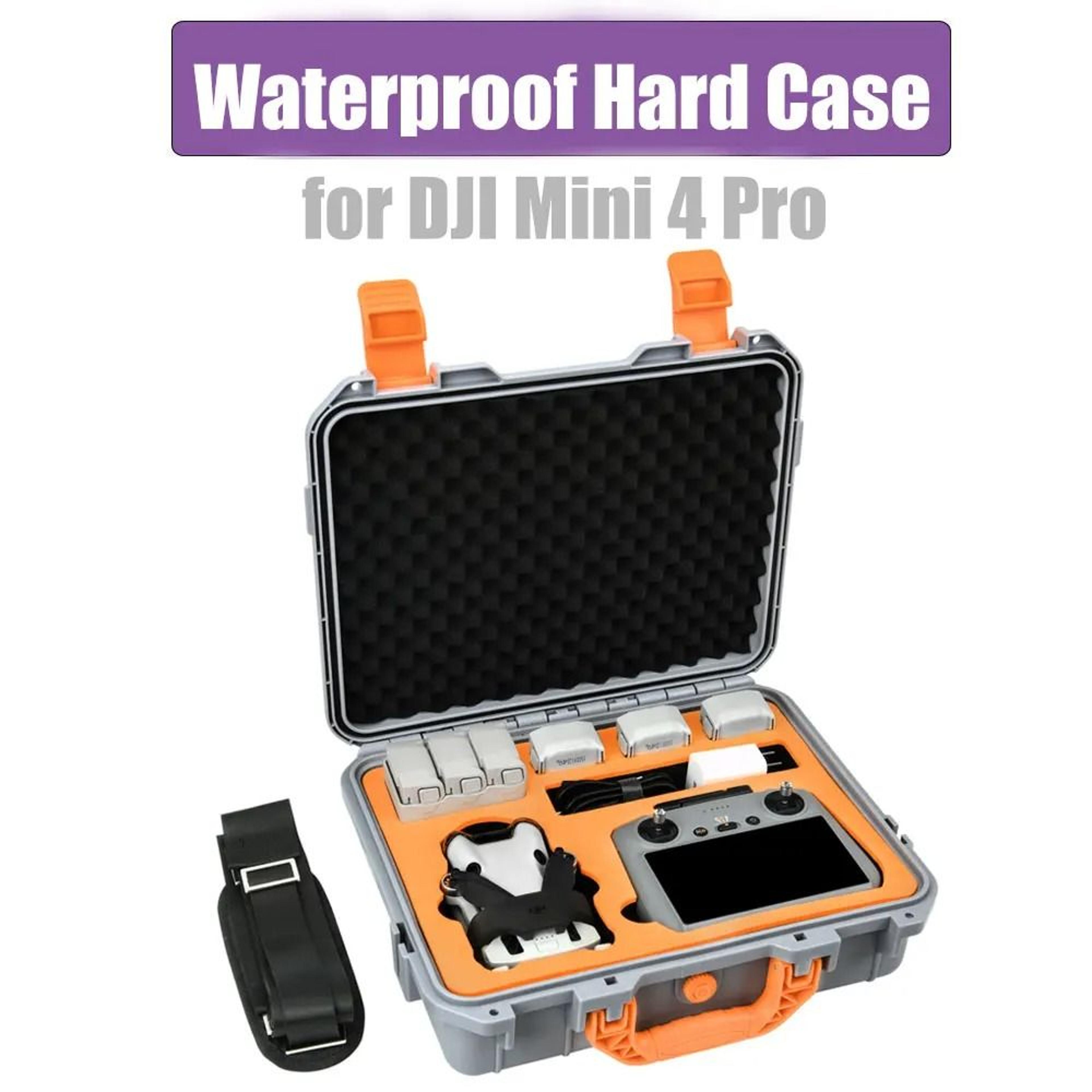 waterproof hard shell explosion-proof carrying case for dji mini 4 pro