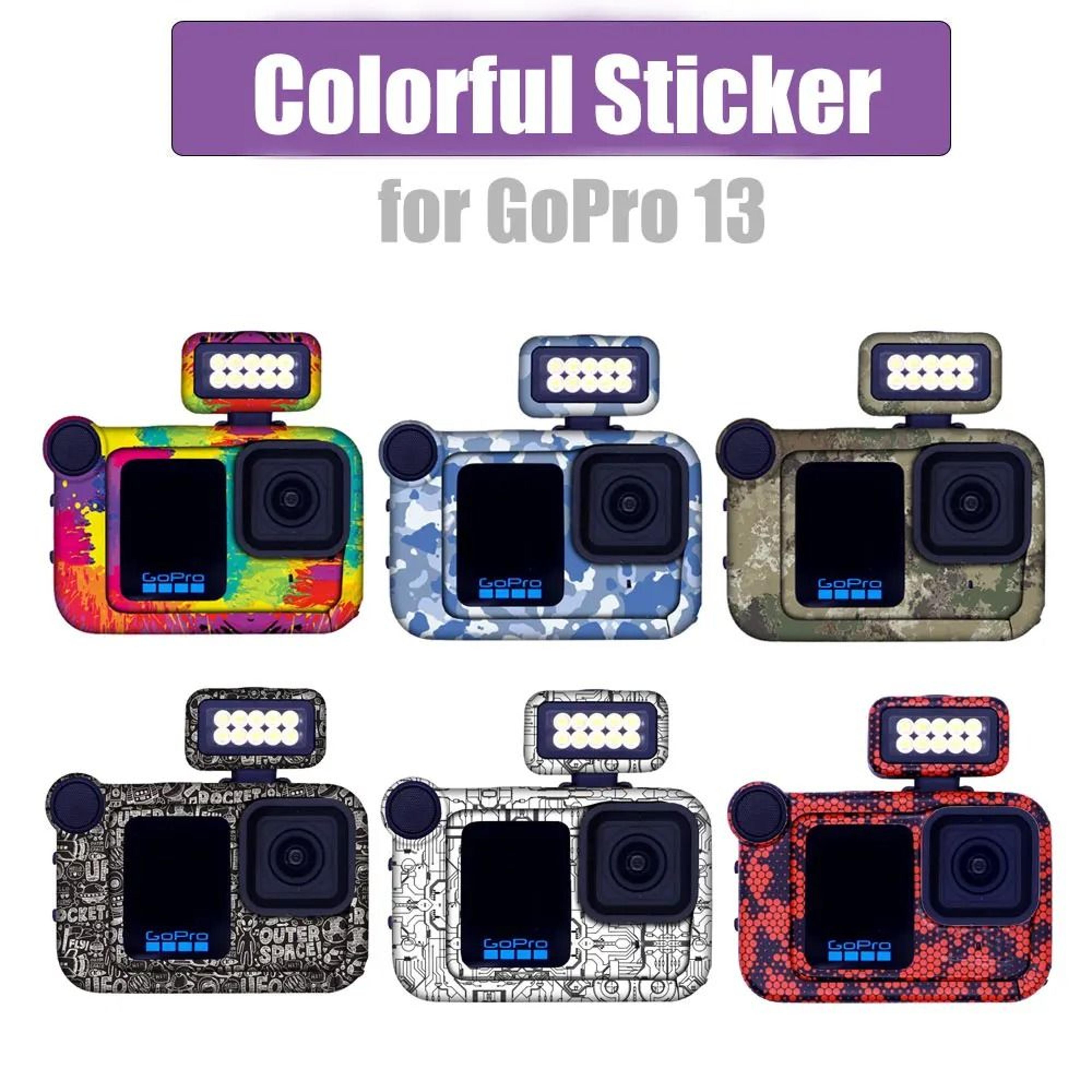 anti-scratch full surround protective skin film sticker for gopro hero 13 black