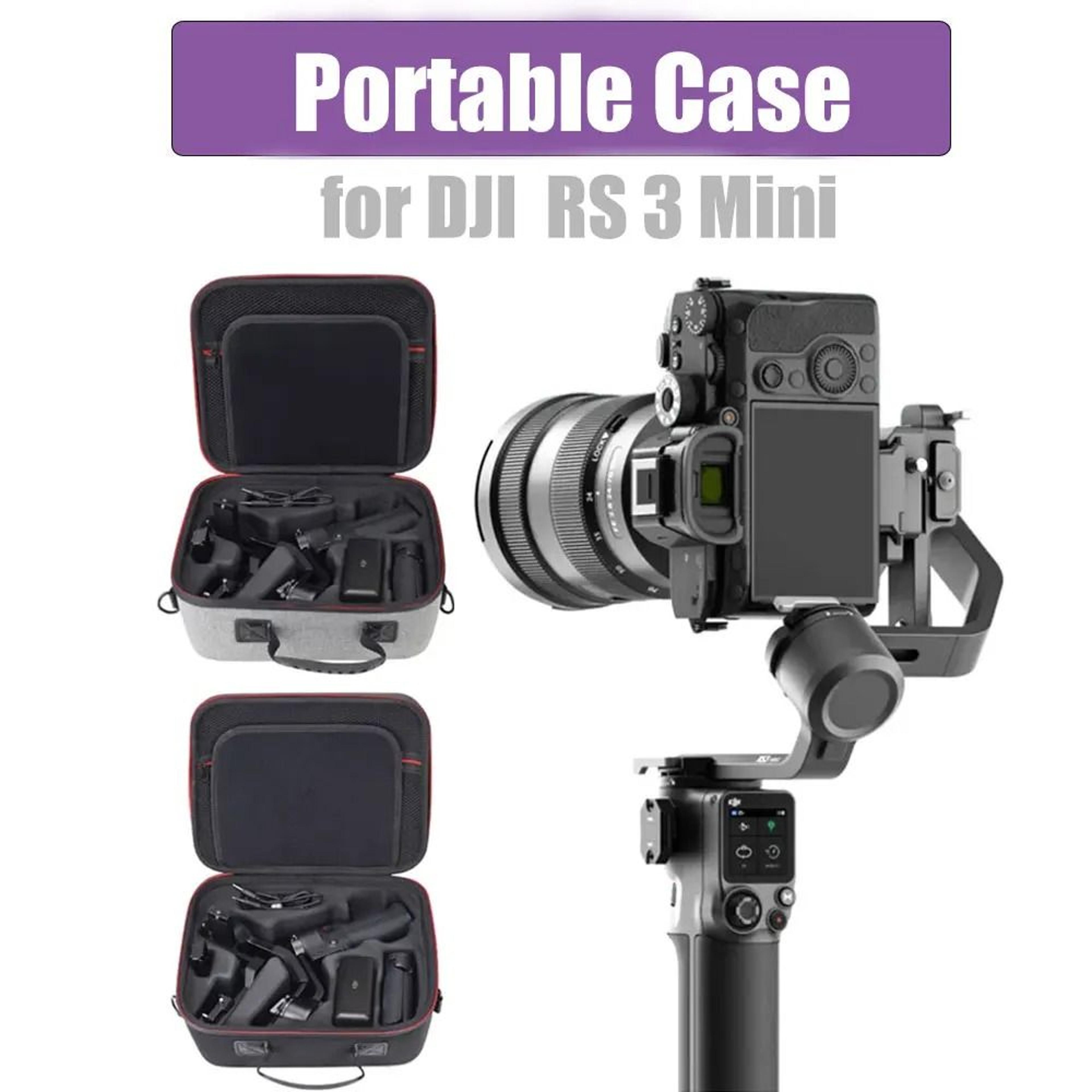 portable storage carrying case and shoulder bag for dji rs 3 mini gimbal stabilizer
