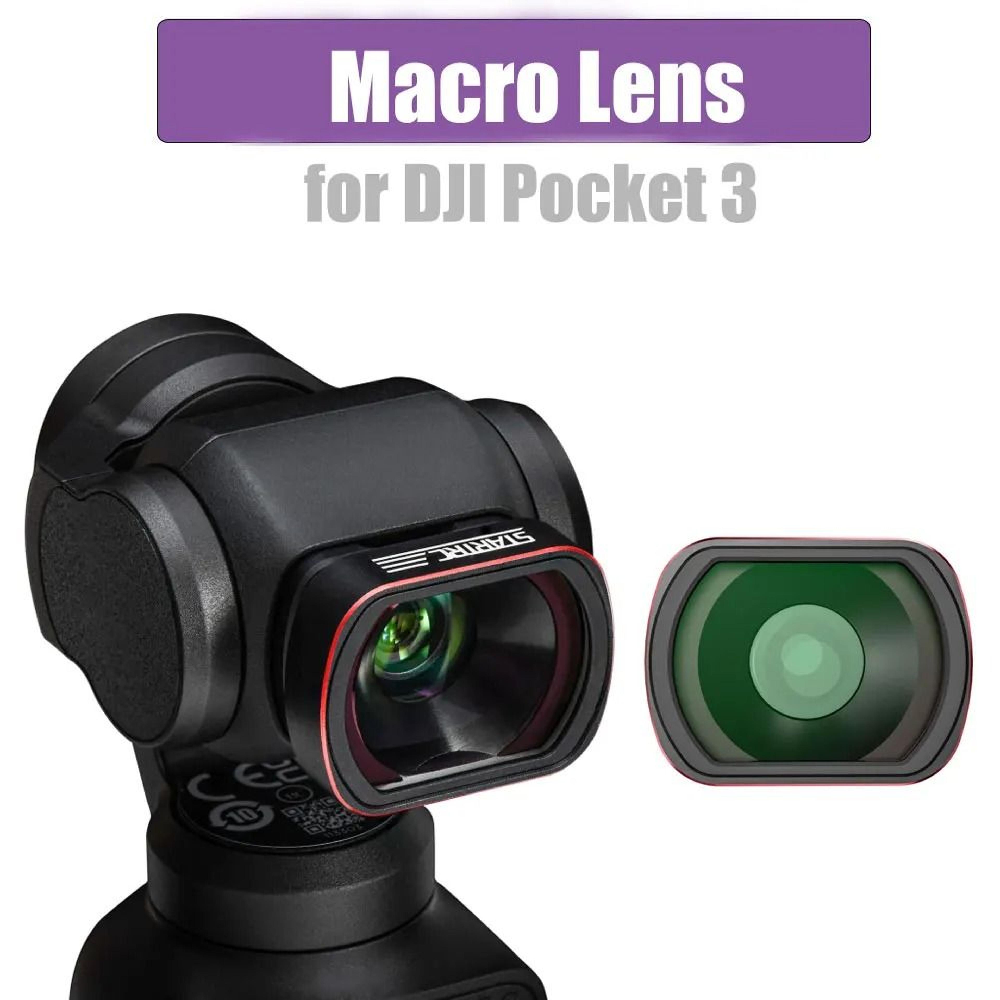 10x super clean macro lens filter for dji osmo pocket 3 gimbal camera