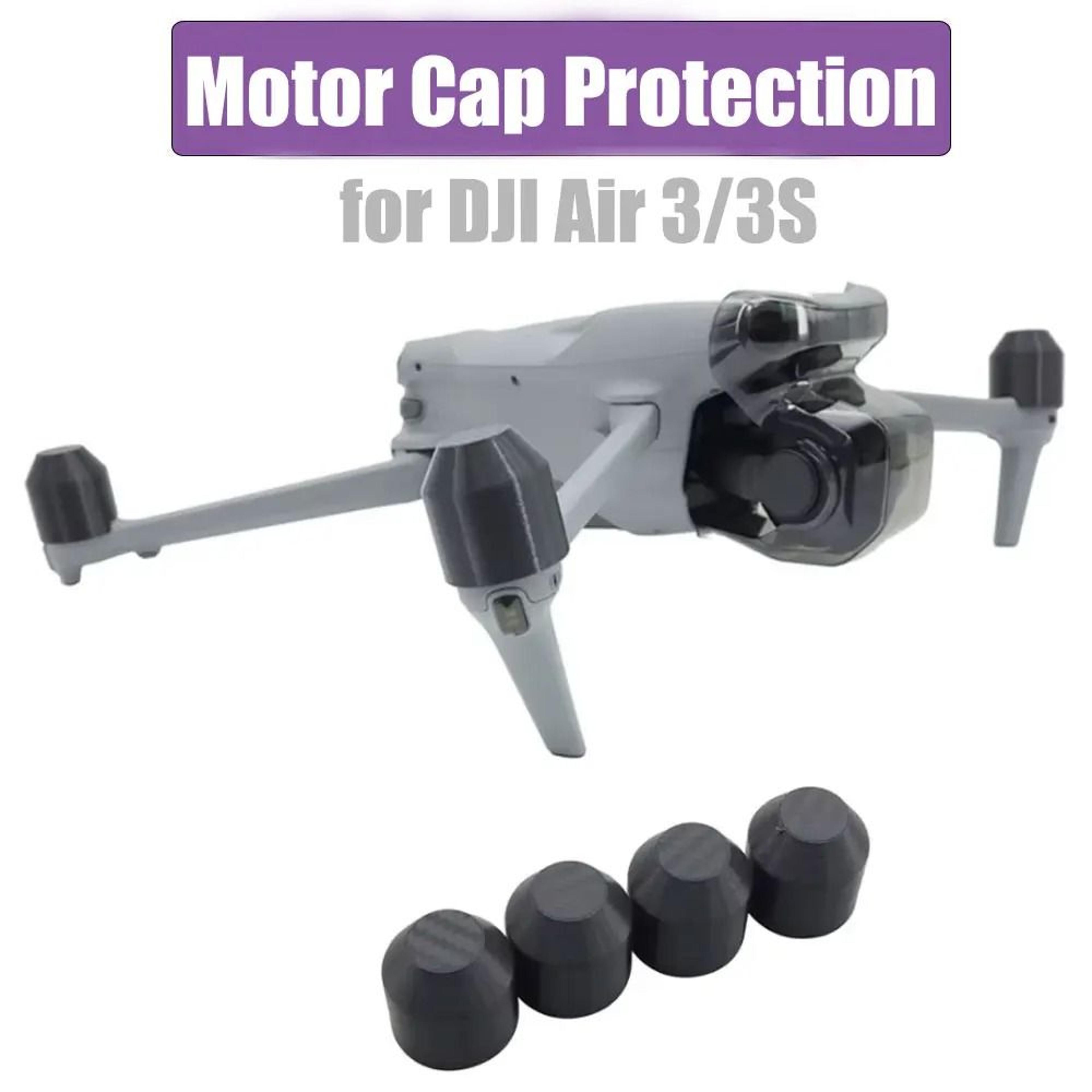 4-pack dust-proof motor protective cap covers for dji air 3s / mavic air 3 drones