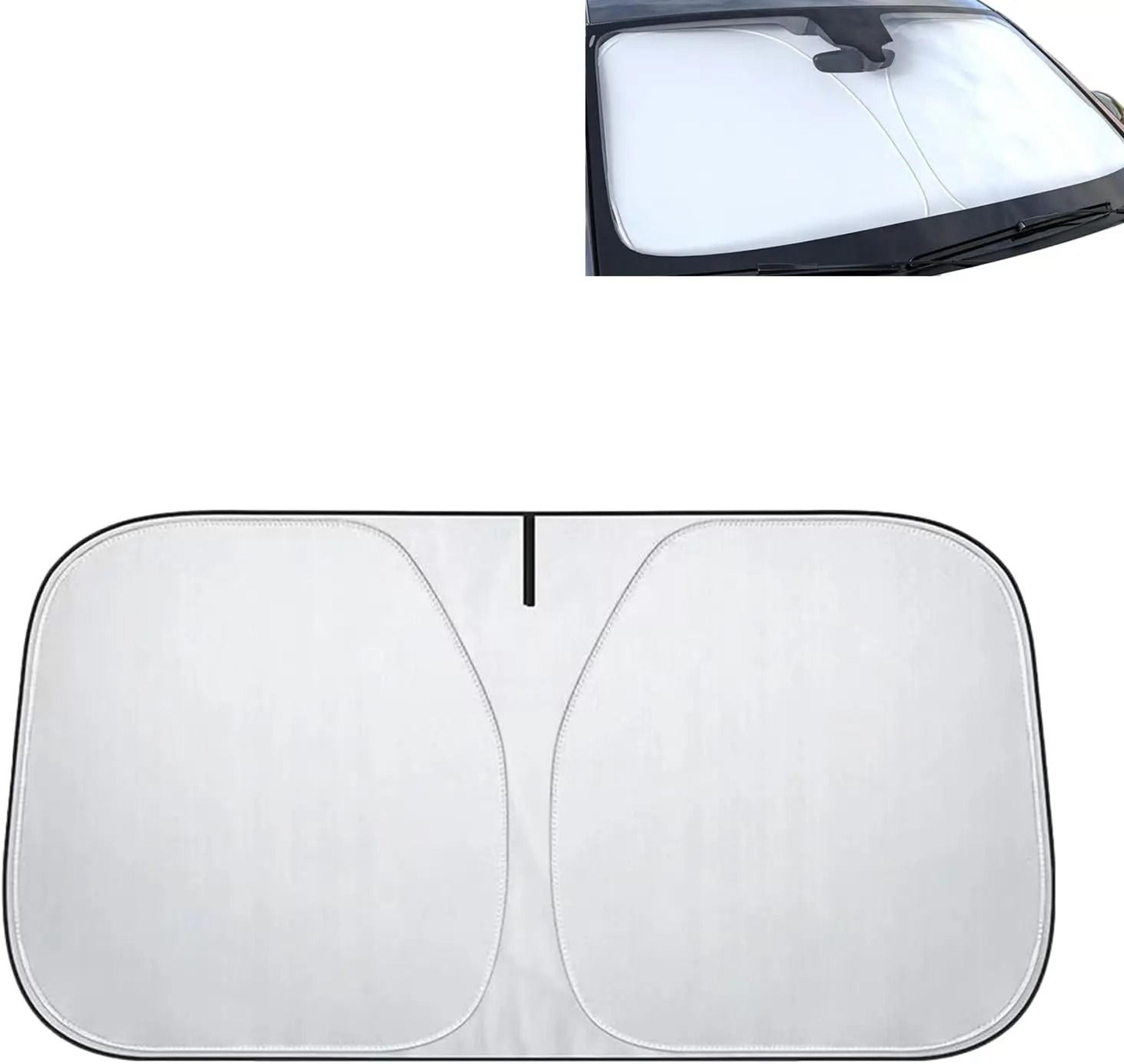 folding car front window sunshade cover and windshield visor with uv protection for summer styling