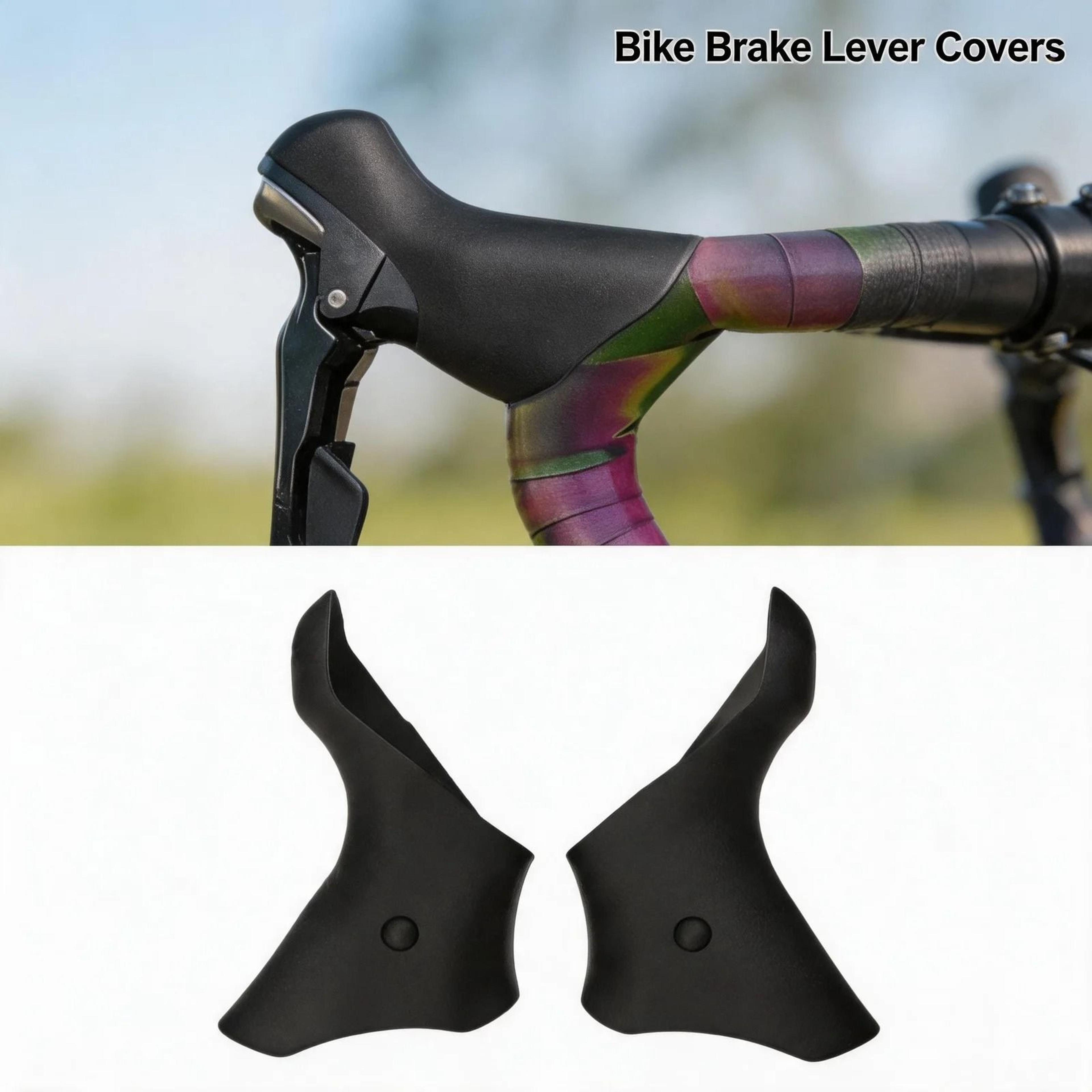 1 pair replacement bracket hoods for shimano 105 and ultegra st-6600, st-5600 shifter levers
