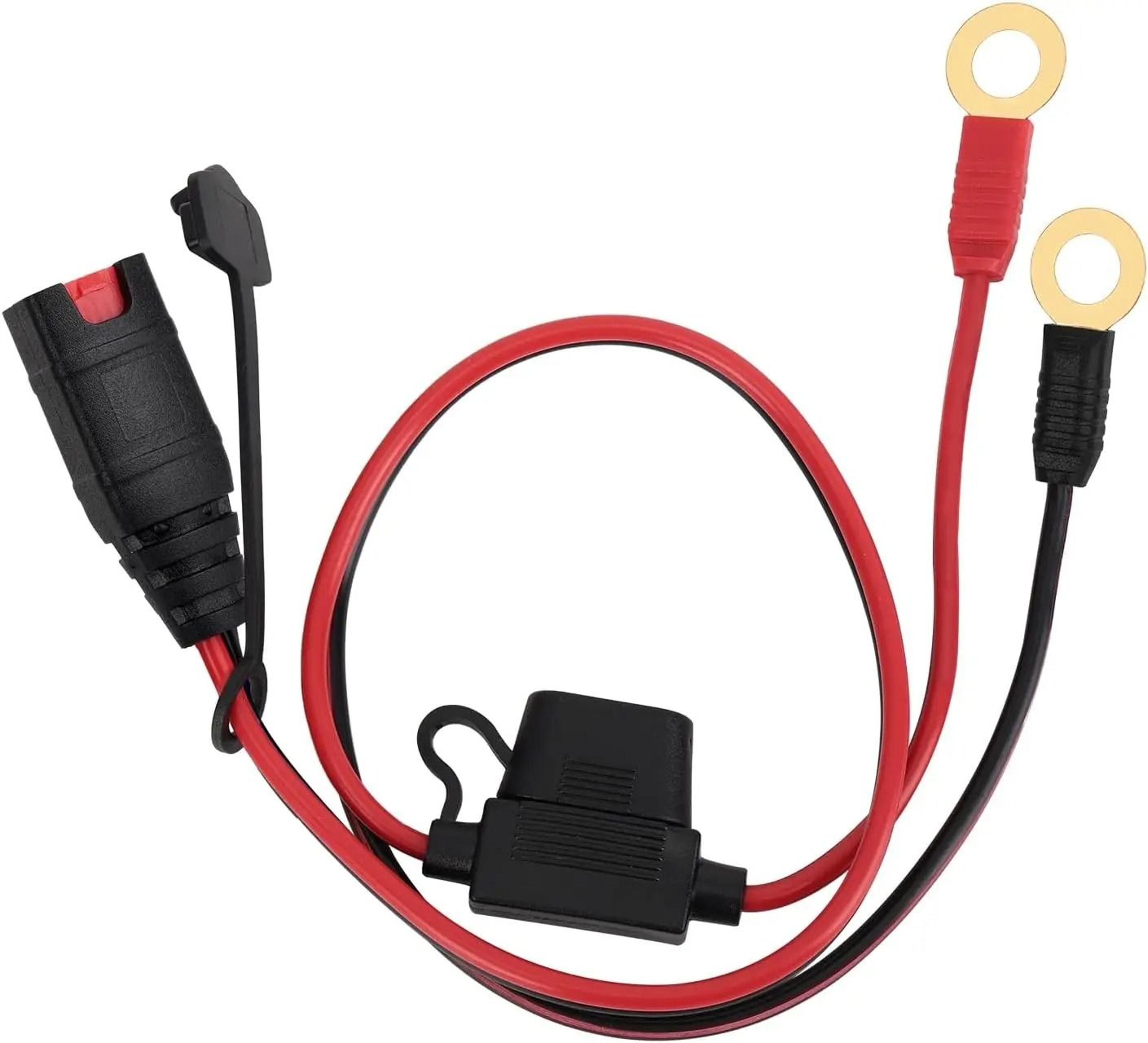 durable high conductivity waterproof silicone fast charging car plug cable m6/m10 connector for noco gc008x