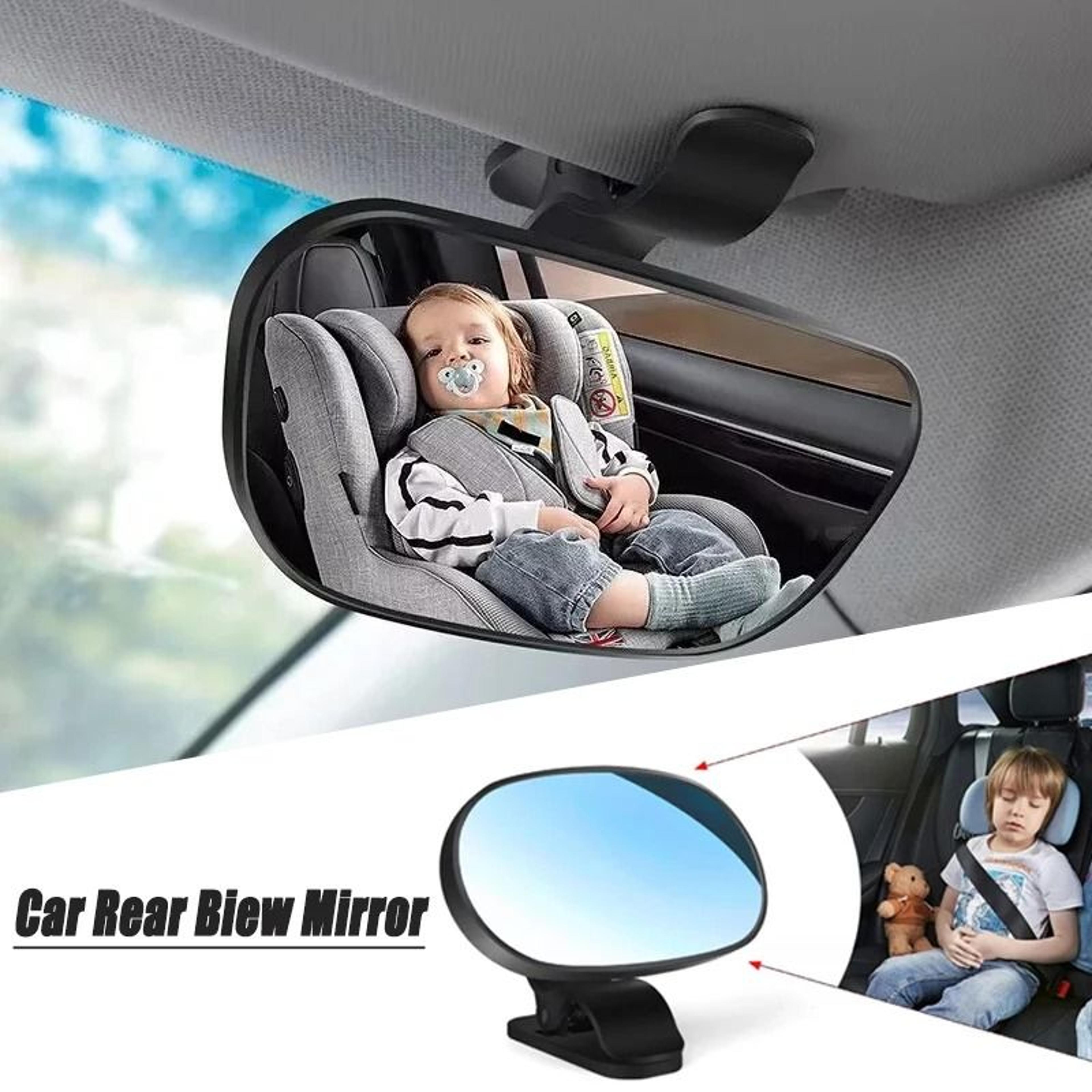 360-degree rotatable car baby observation and auxiliary mirror