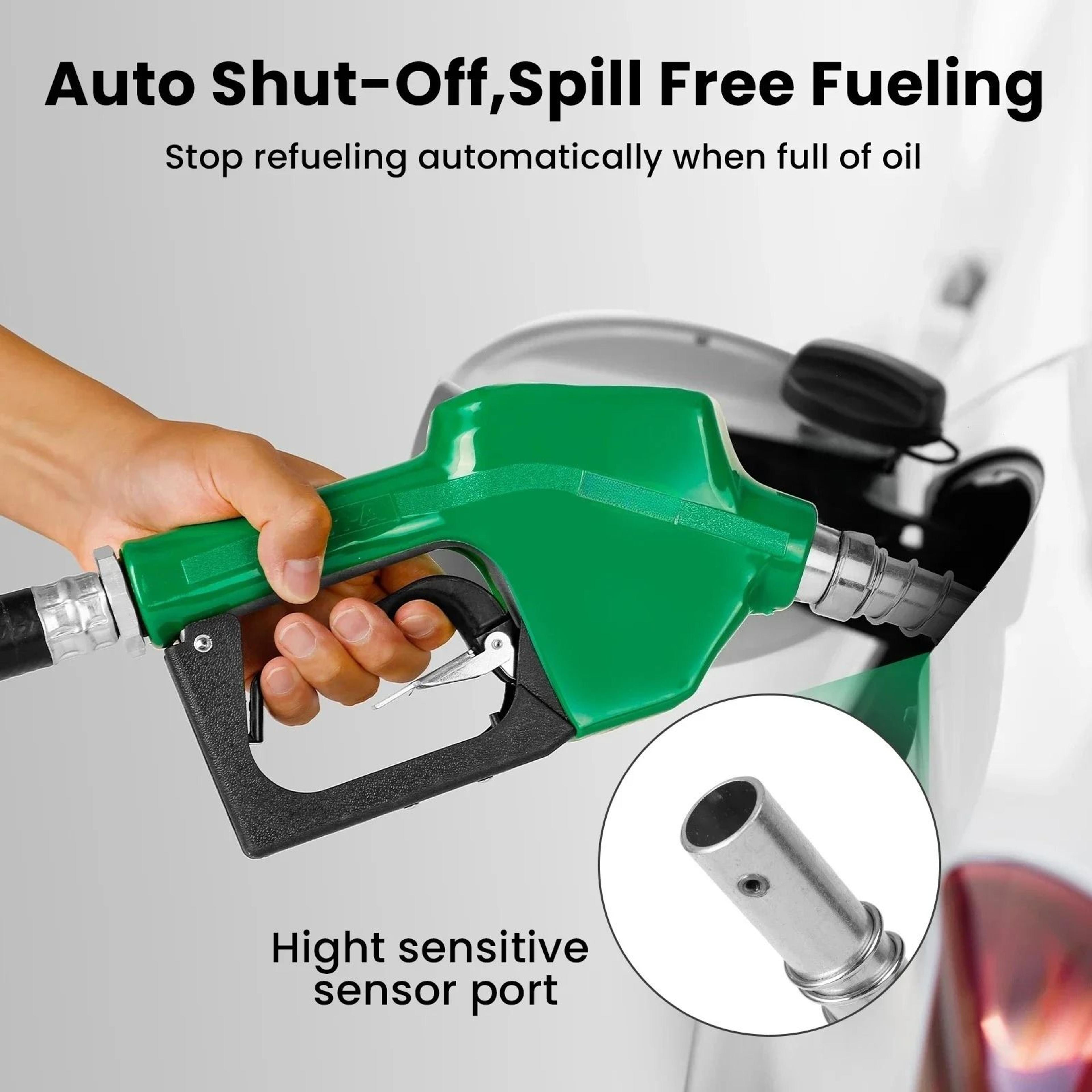 aluminum alloy auto shut-off fuel dispenser nozzle