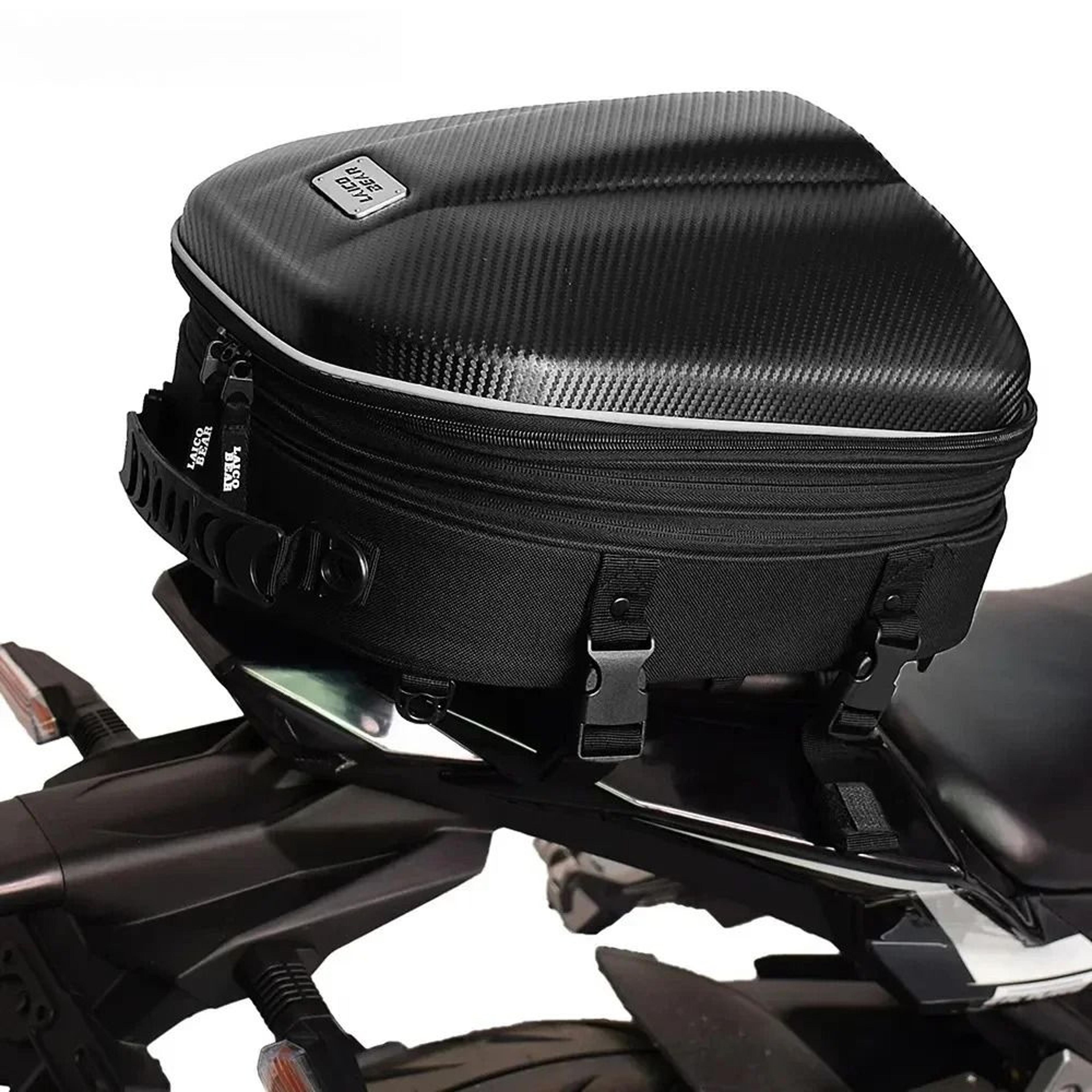 large-capacity waterproof motorcycle tail bag and backpack