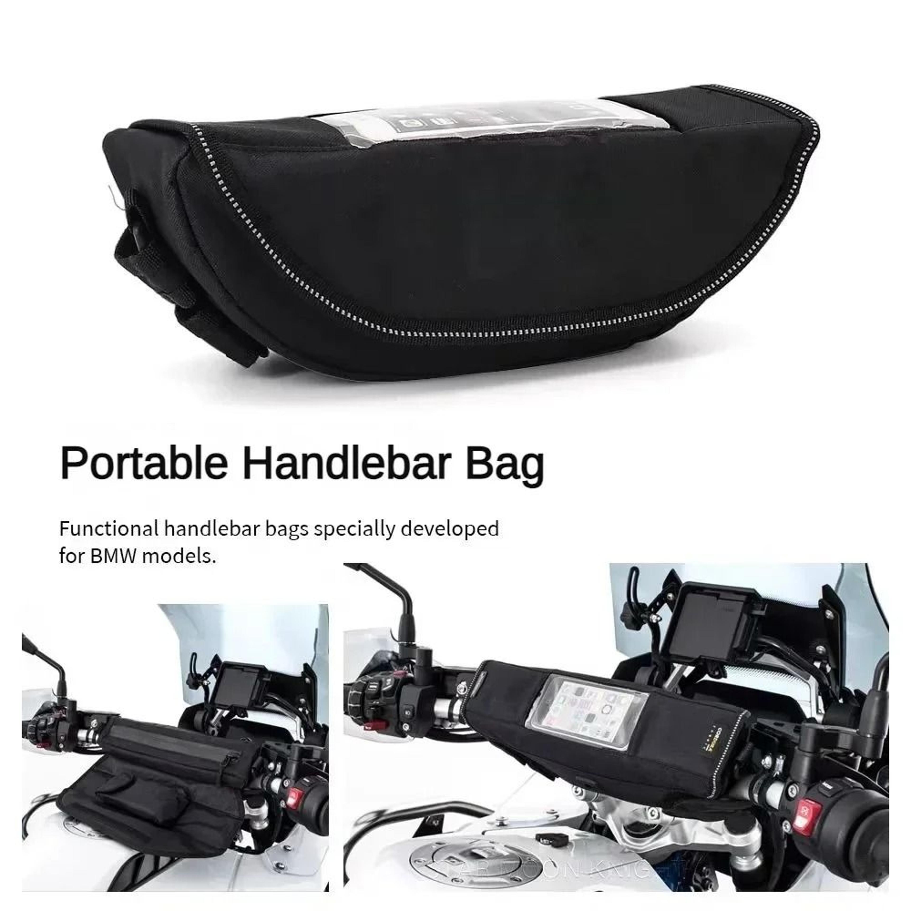 waterproof motorcycle front hanging storage bag for adventure bikes