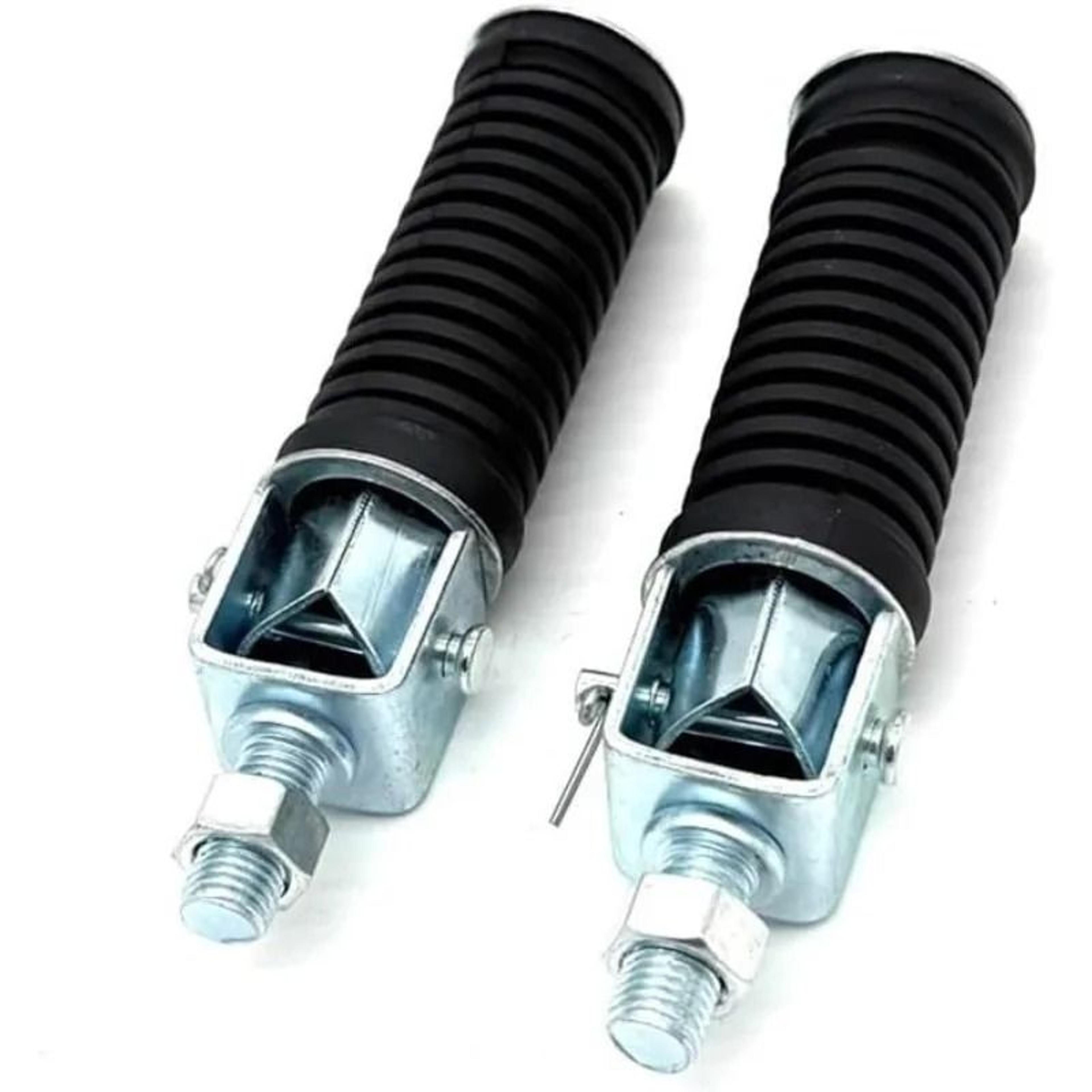 aluminum folding motorcycle foot pegs with 10mm thread