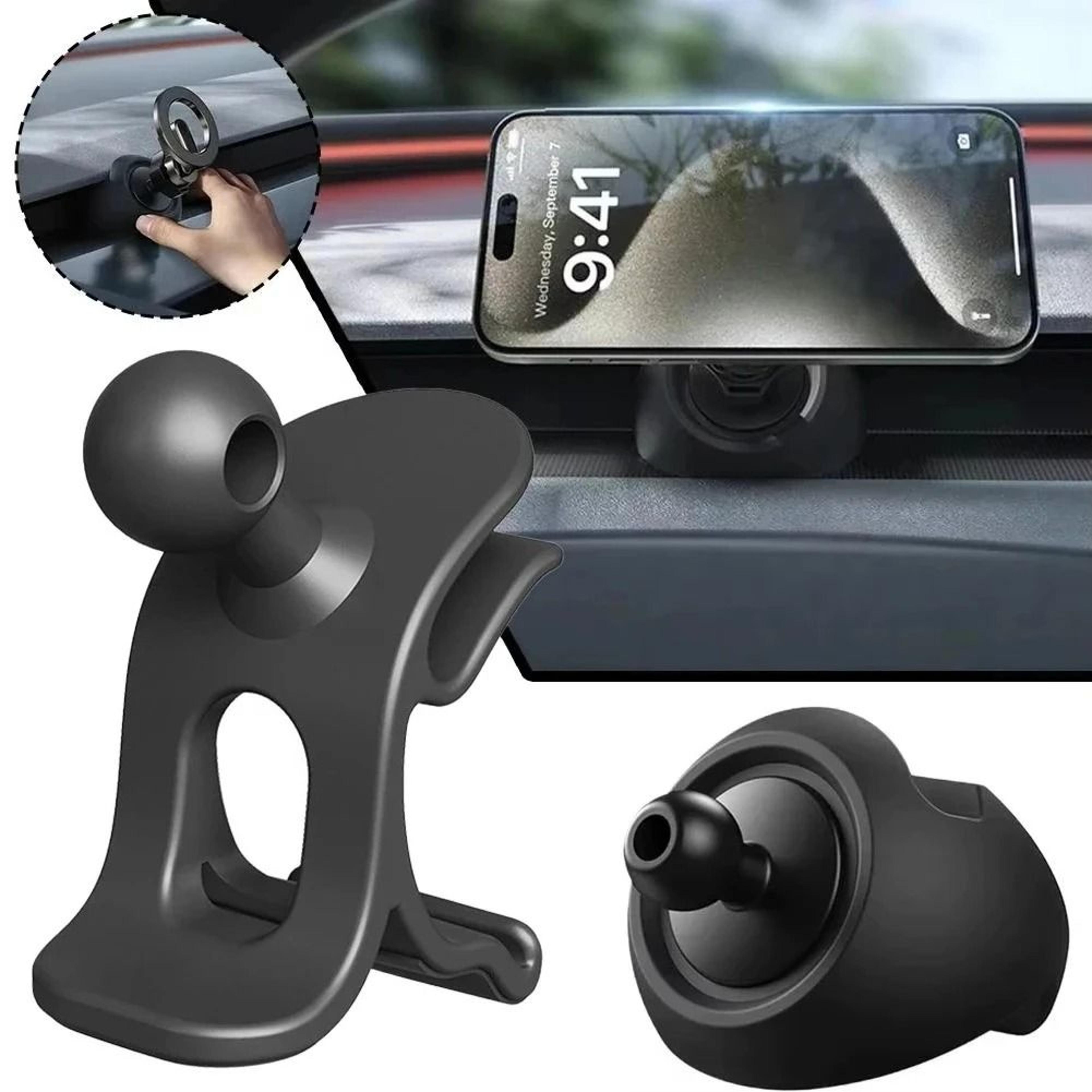 dashboard phone holder base for tesla model 3 and model y