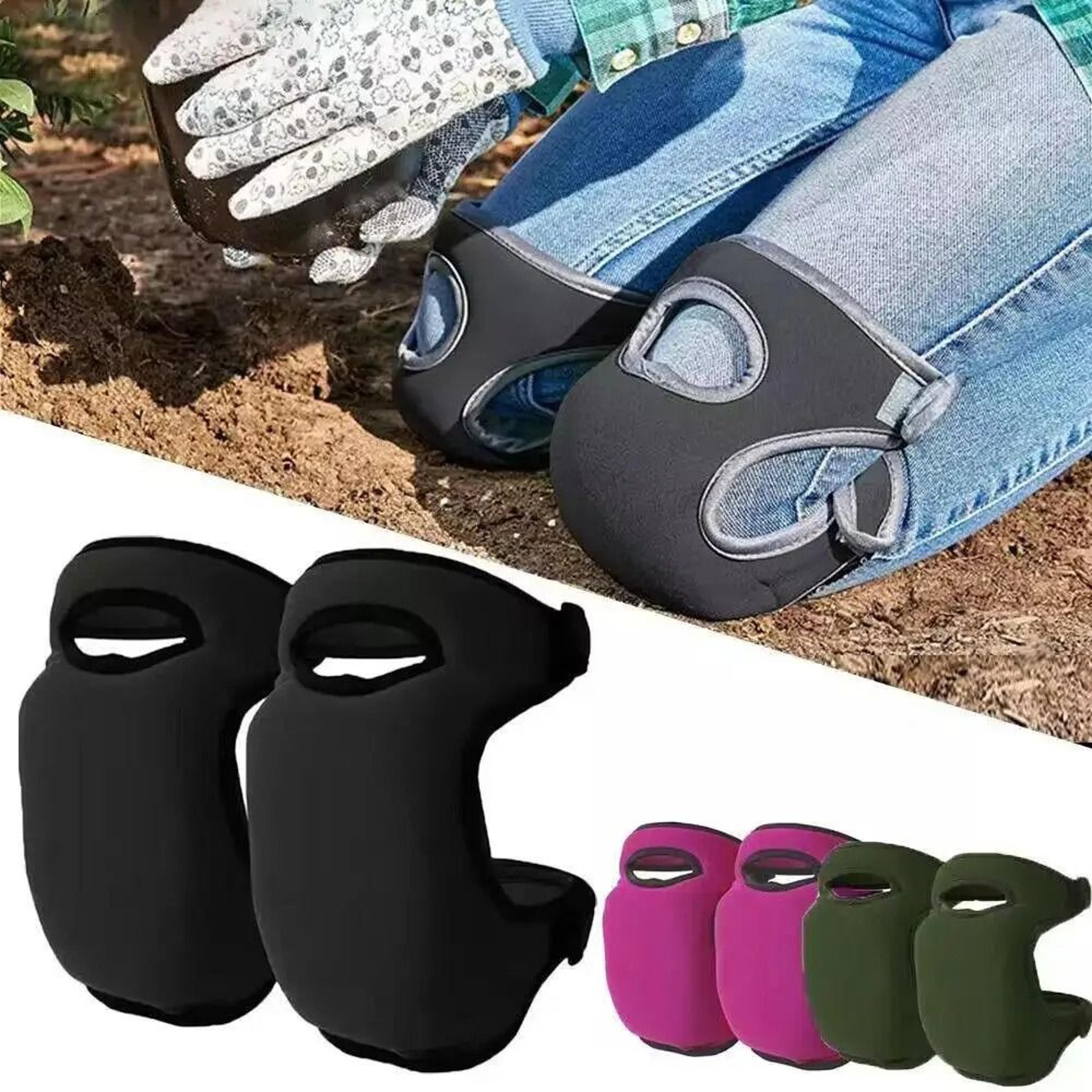 water-resistant neoprene garden knee pads