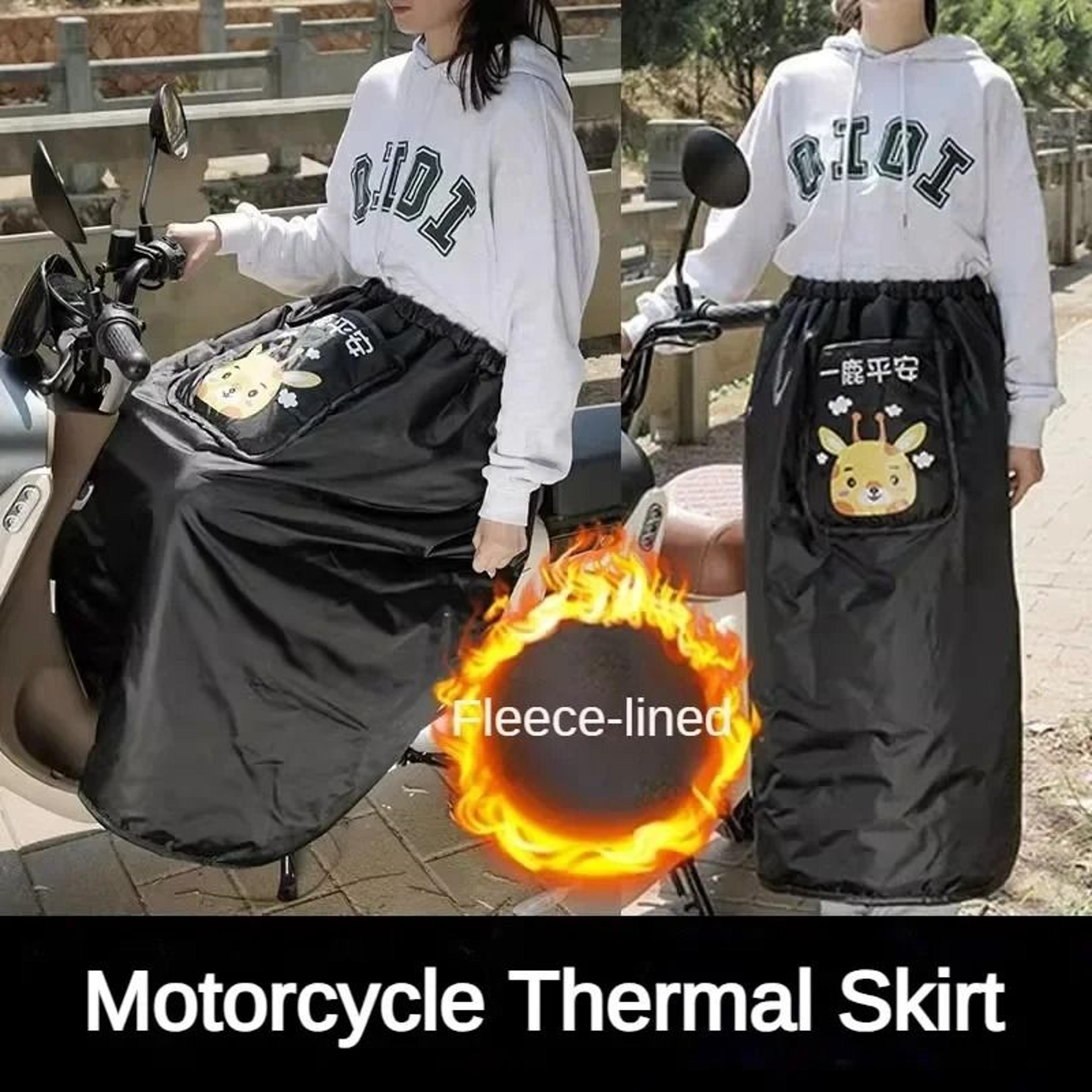 winter waterproof motorcycle apron and thickened knee pad blanket
