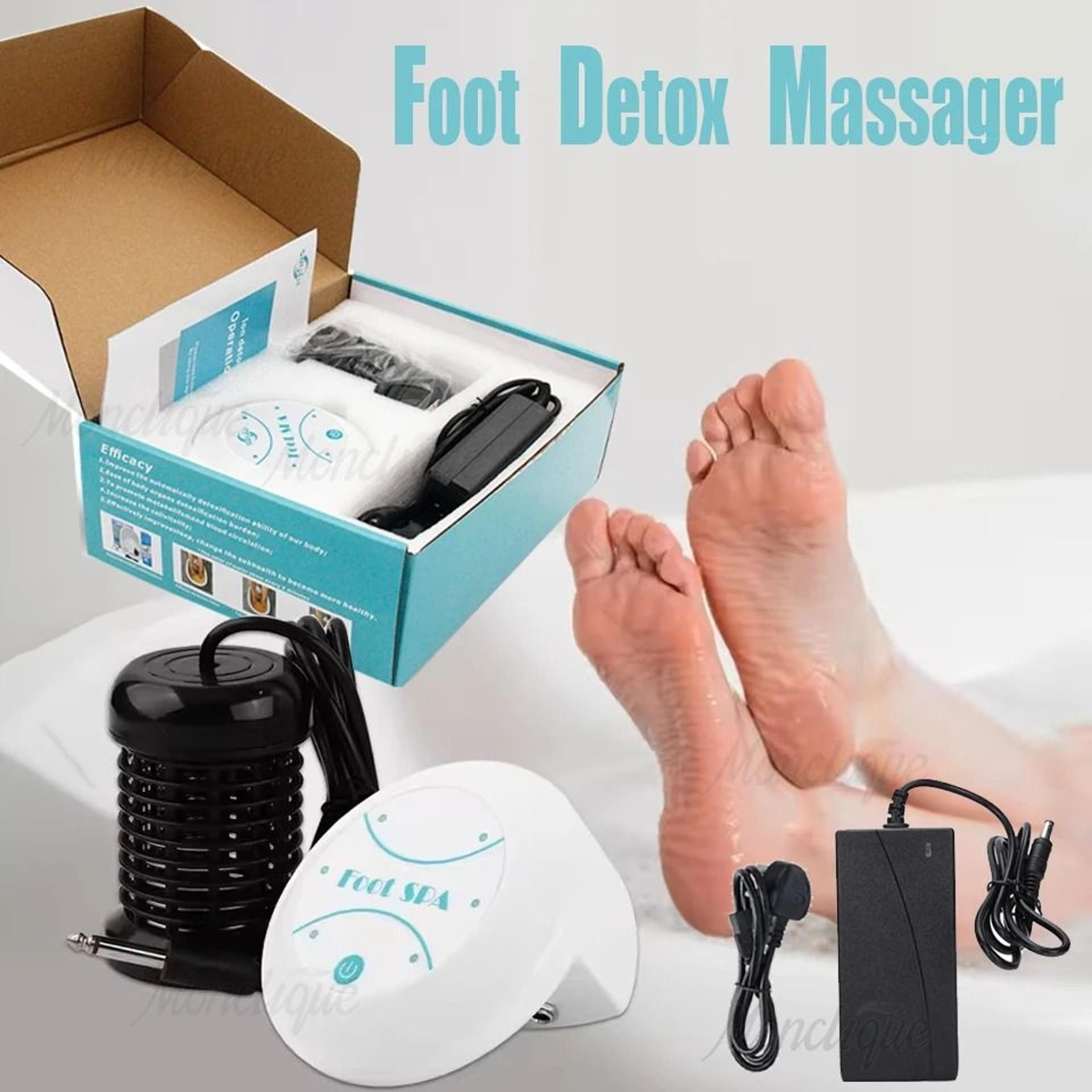 ionic detox foot bath spa machine with arrays for home therapy