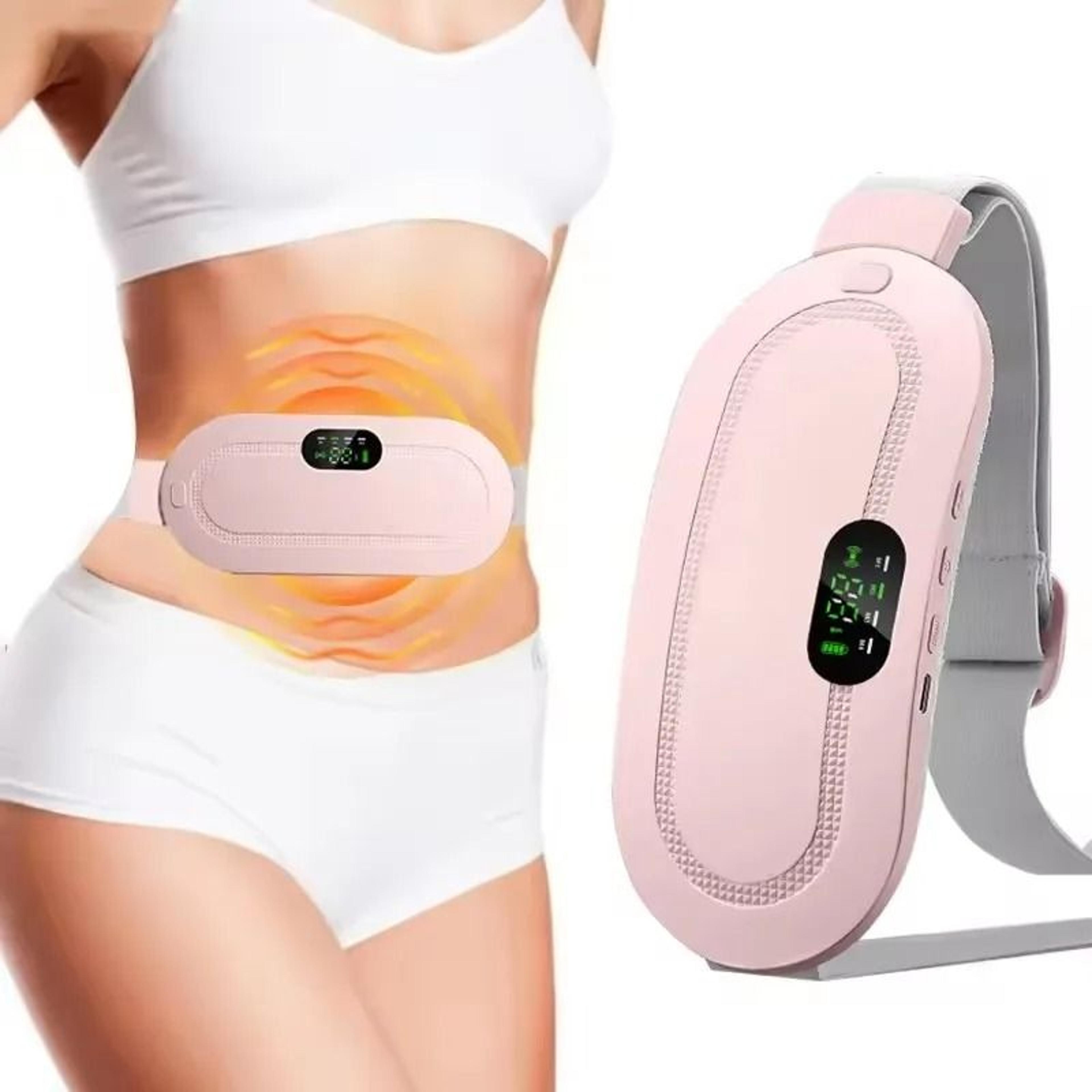 electric heating waist massage belt abdominal warm compress pad