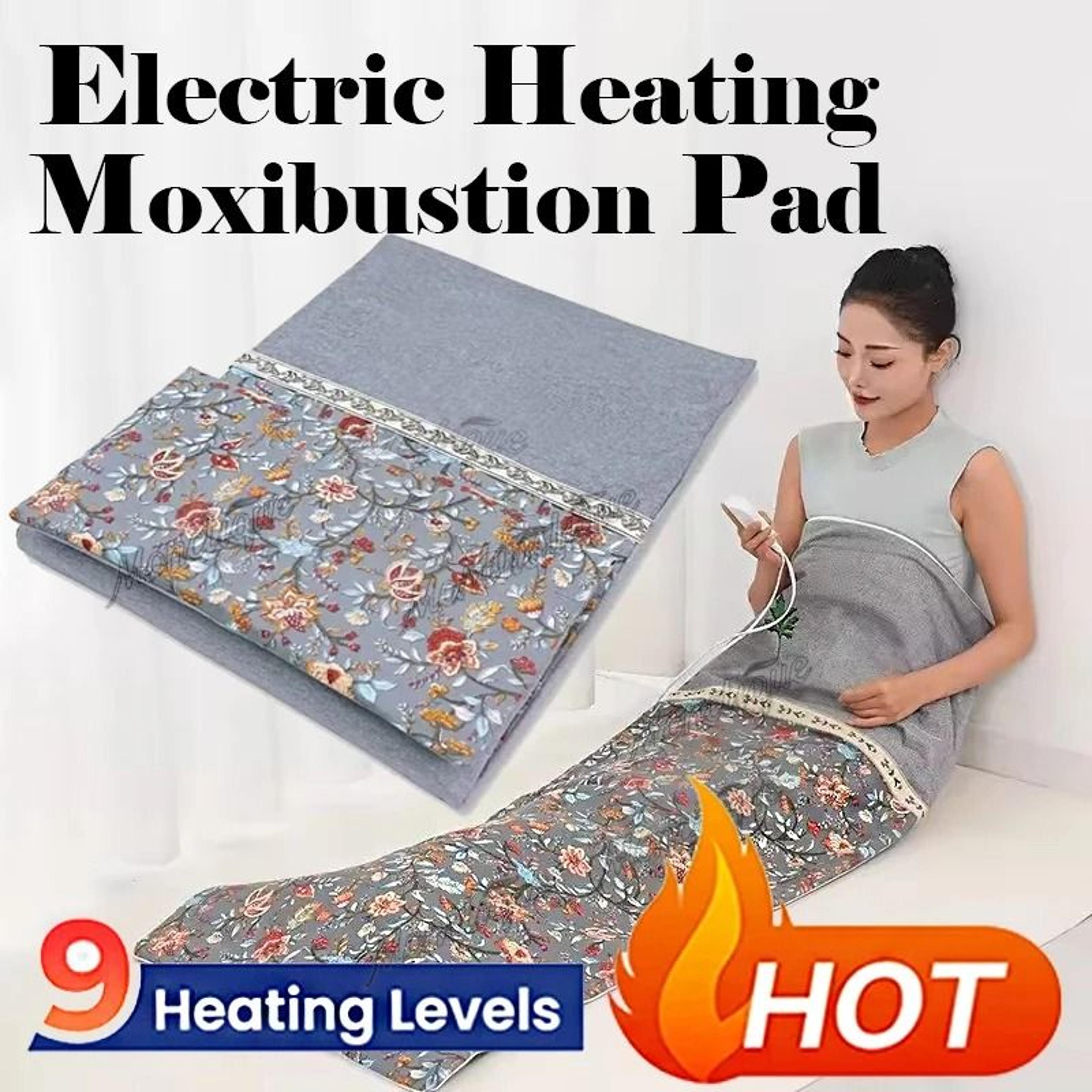 mugwort electric heating pad for neck back shoulder heat therapy