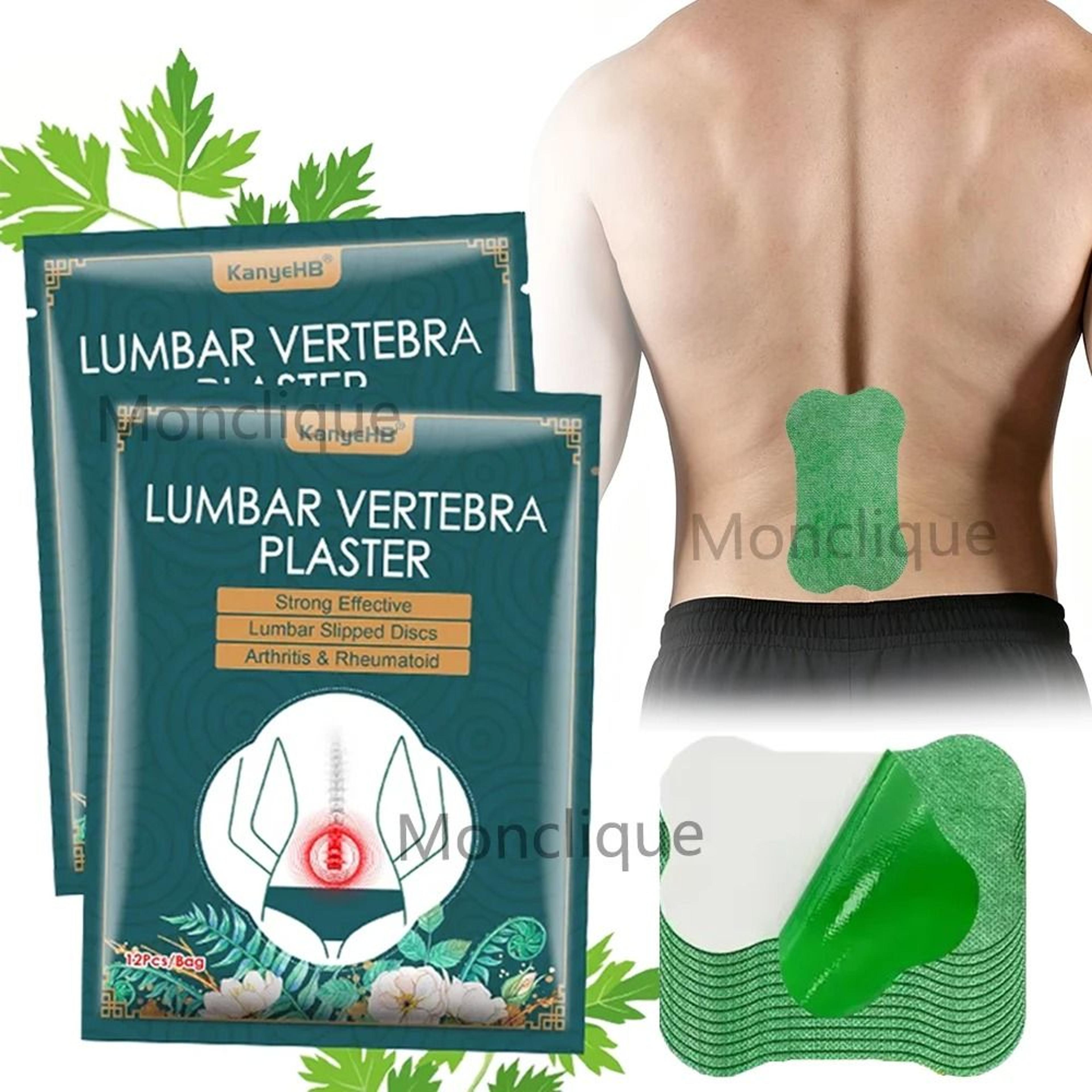 herbal lumbar spine soothing patch self heating waist care pad