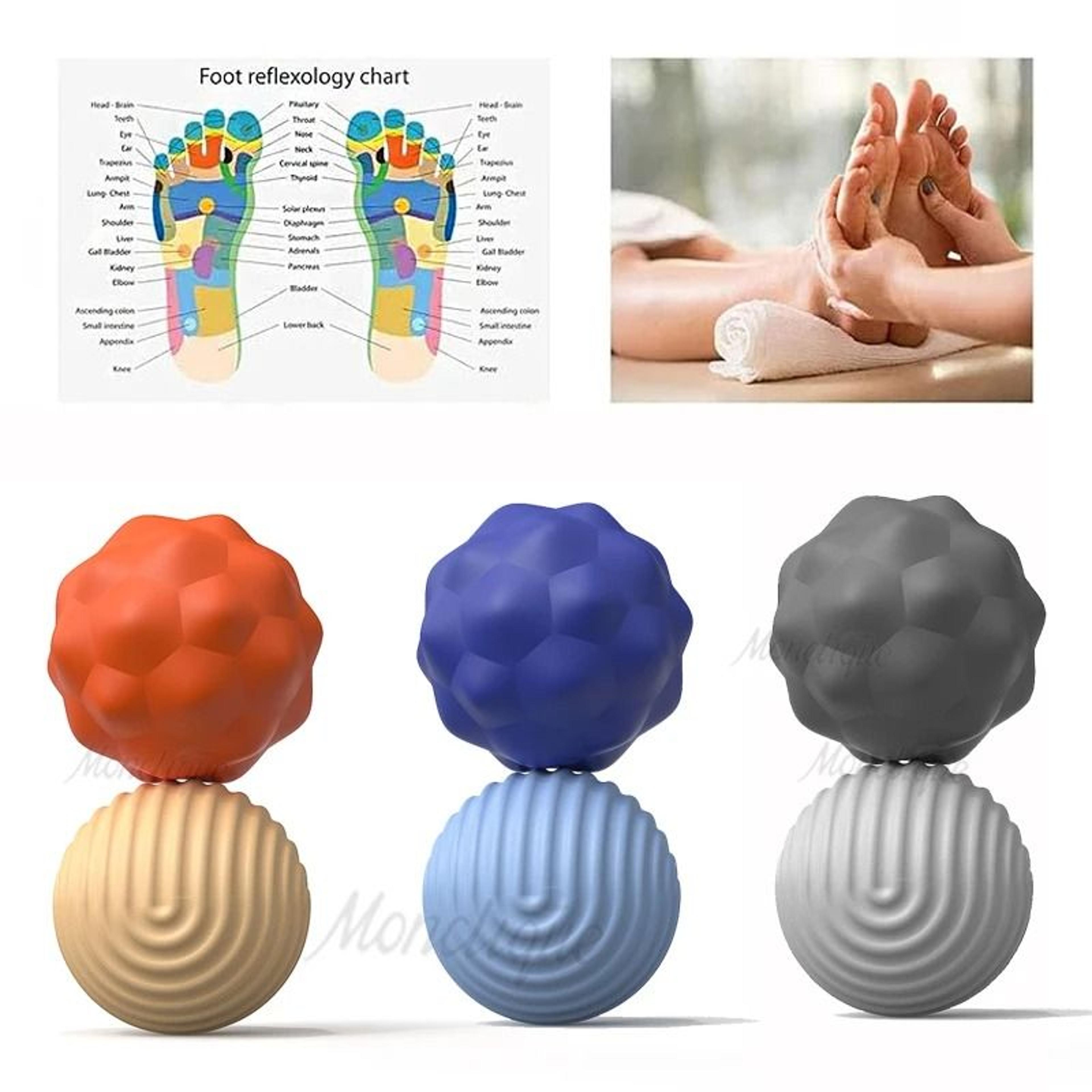 magnetic sensory massage balls for hand foot acupoint relief