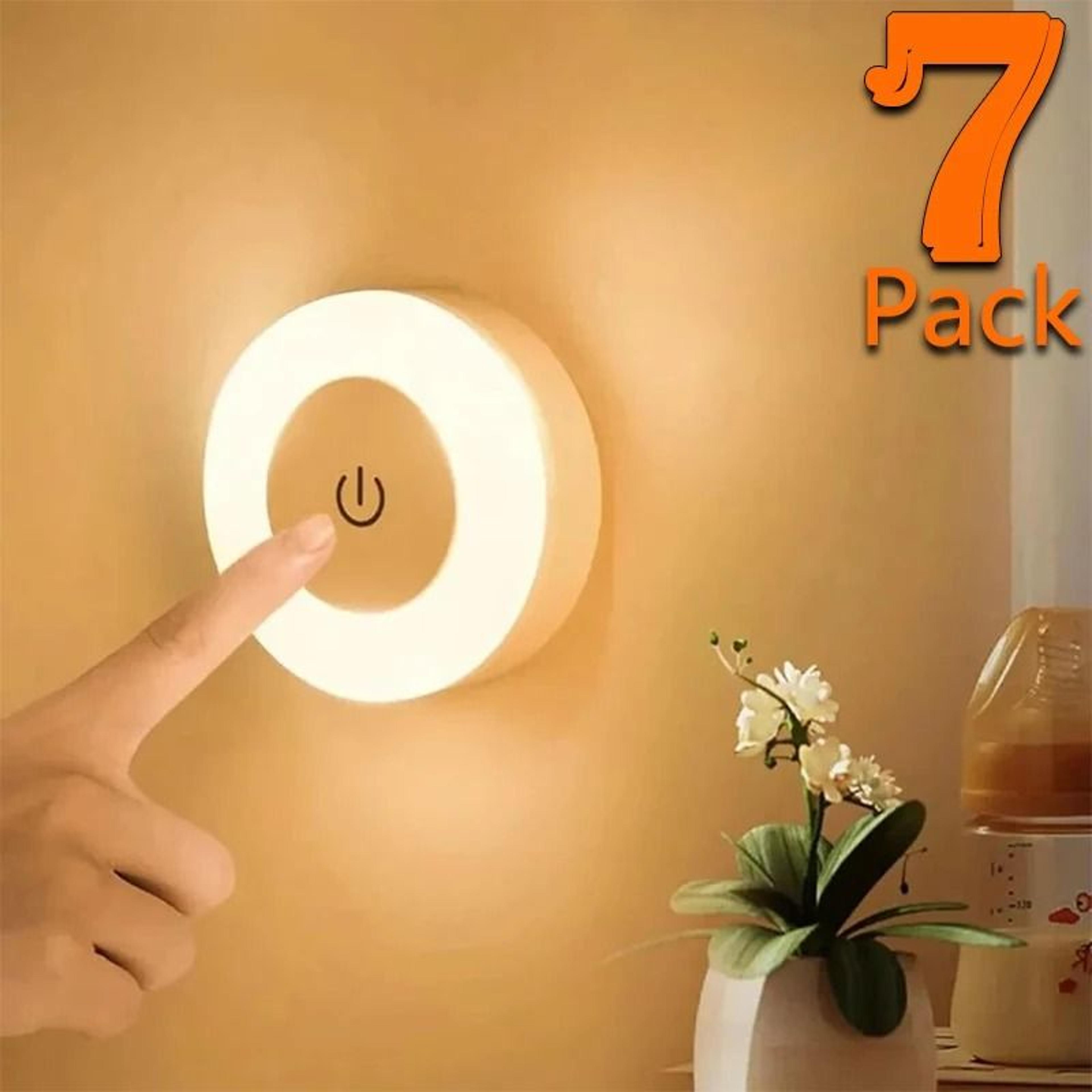 portable led touch baby night light usb rechargeable dimmable mini nursery lamp