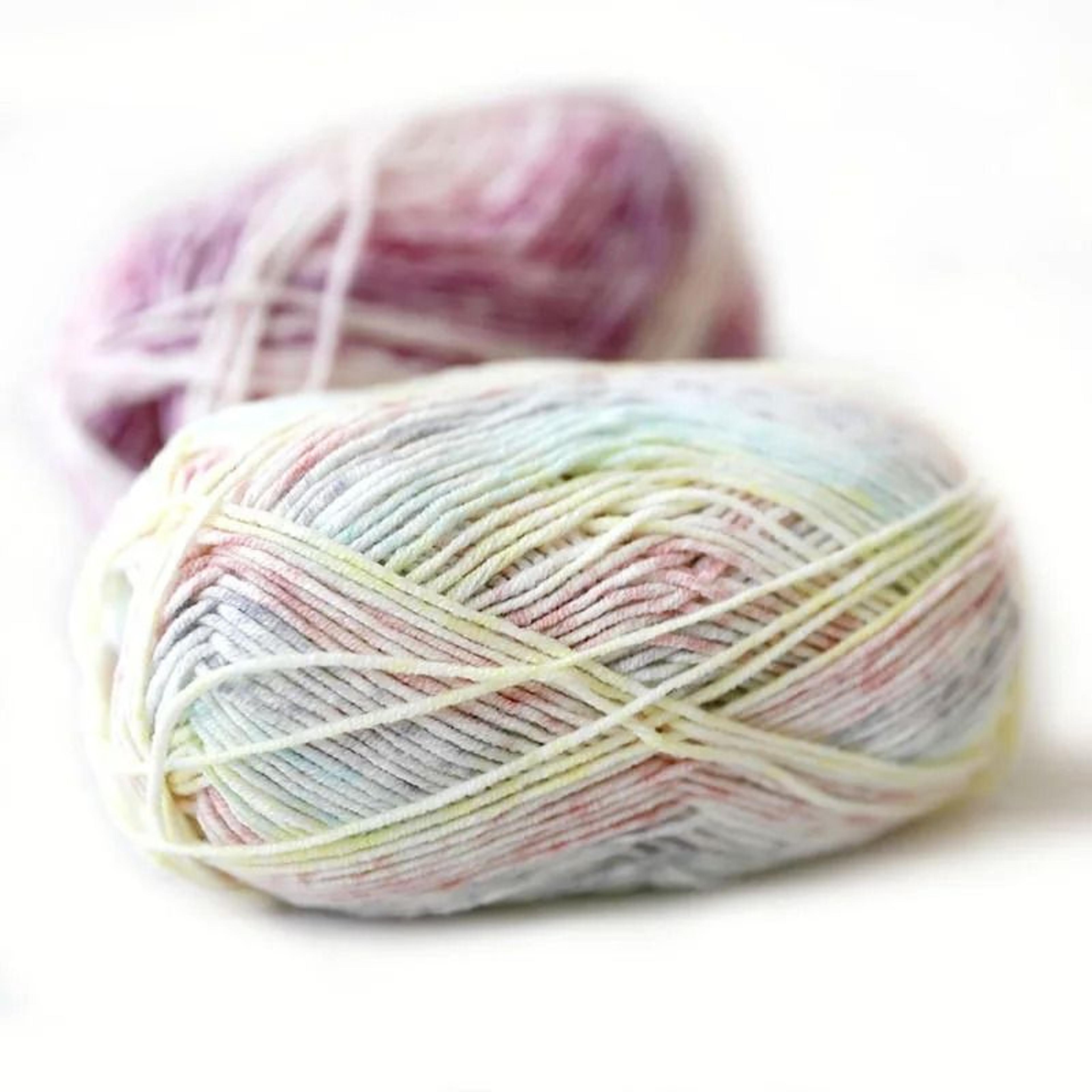 40g 128m baby milk cotton yarn 60% cotton soft thread for diy crochet knitting scarves and sweaters