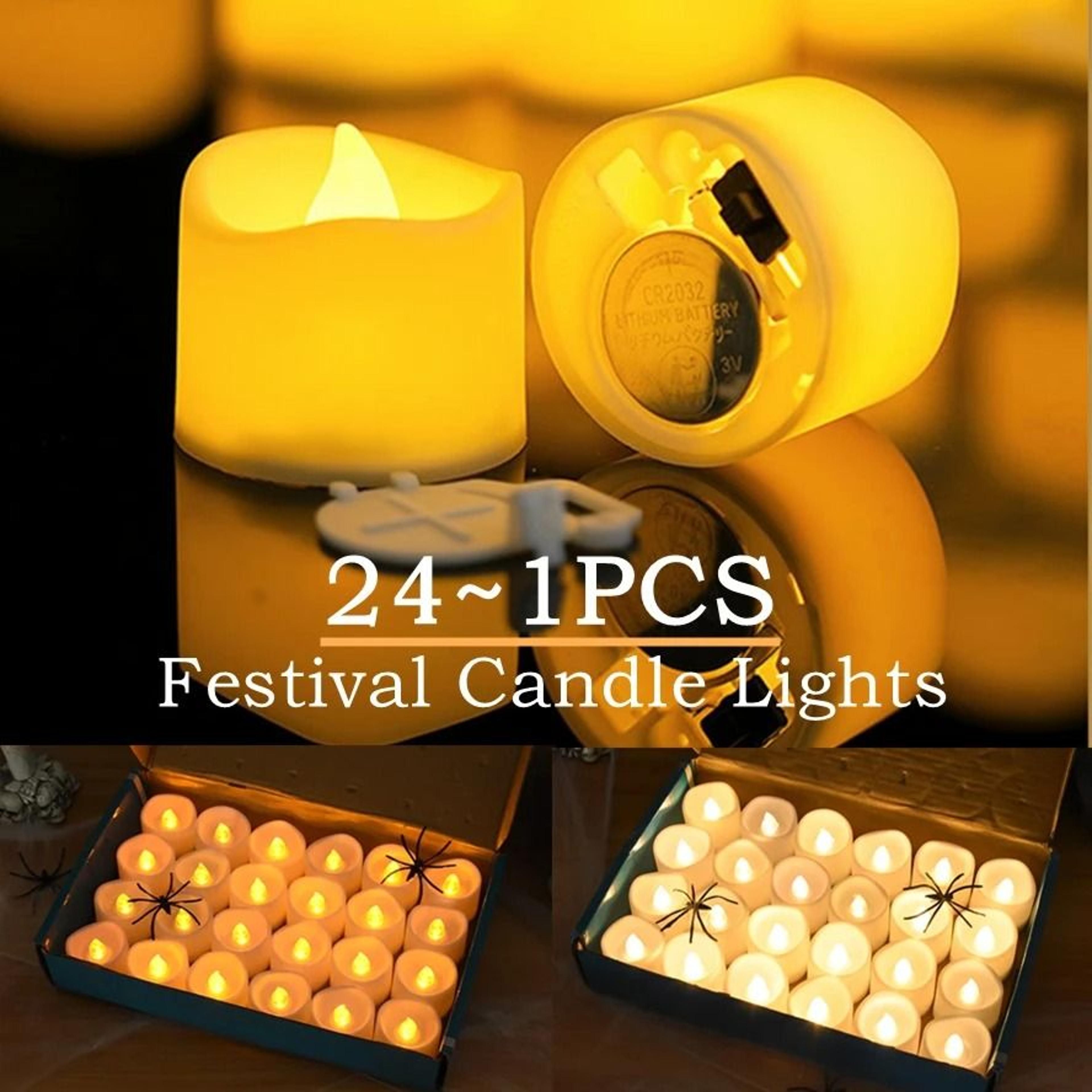 2 types flameless led candle lights simulated electric candles for wedding christmas and halloween decor