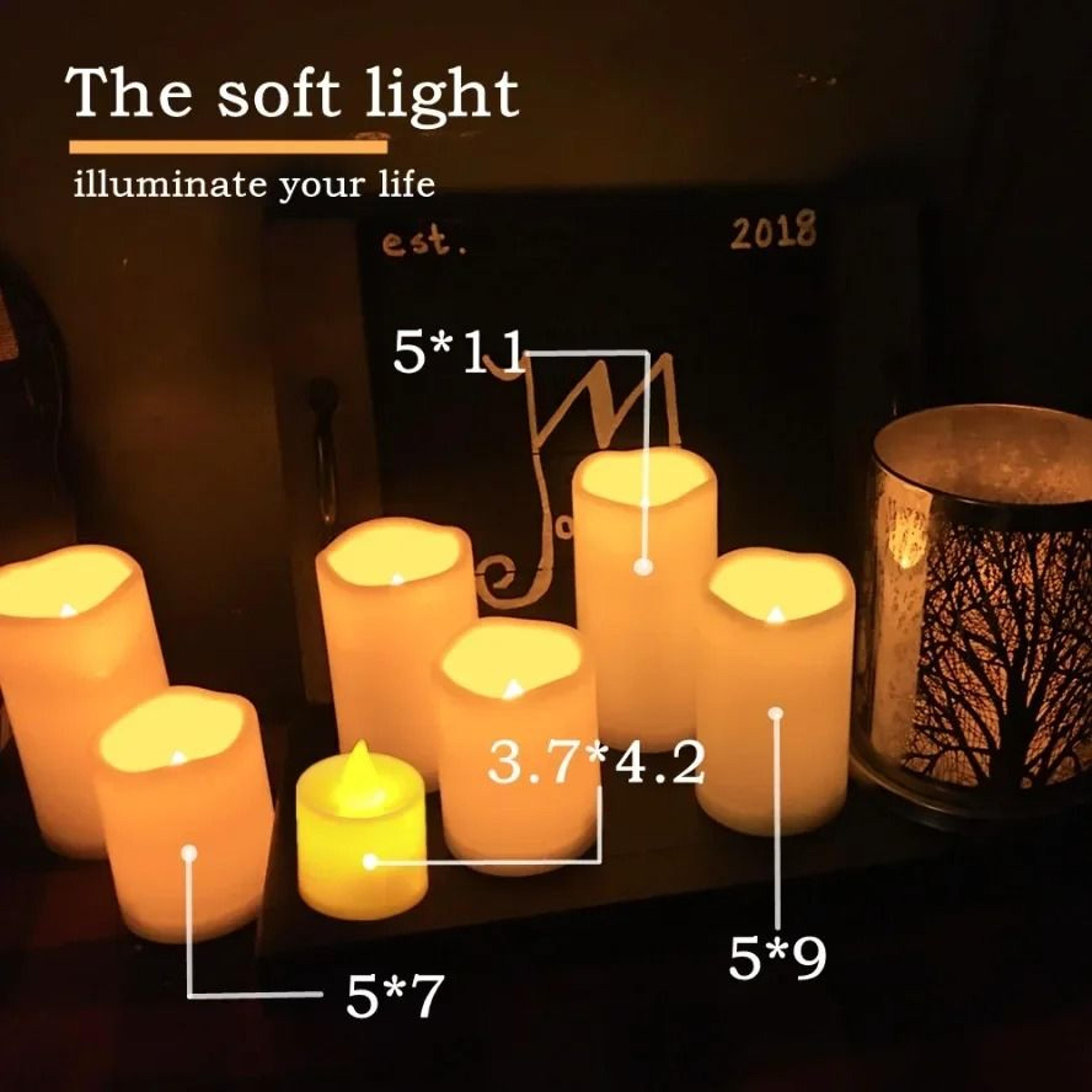 12 or 24 pcs battery operated flameless led tea light candles flickering night lights for wedding decor
