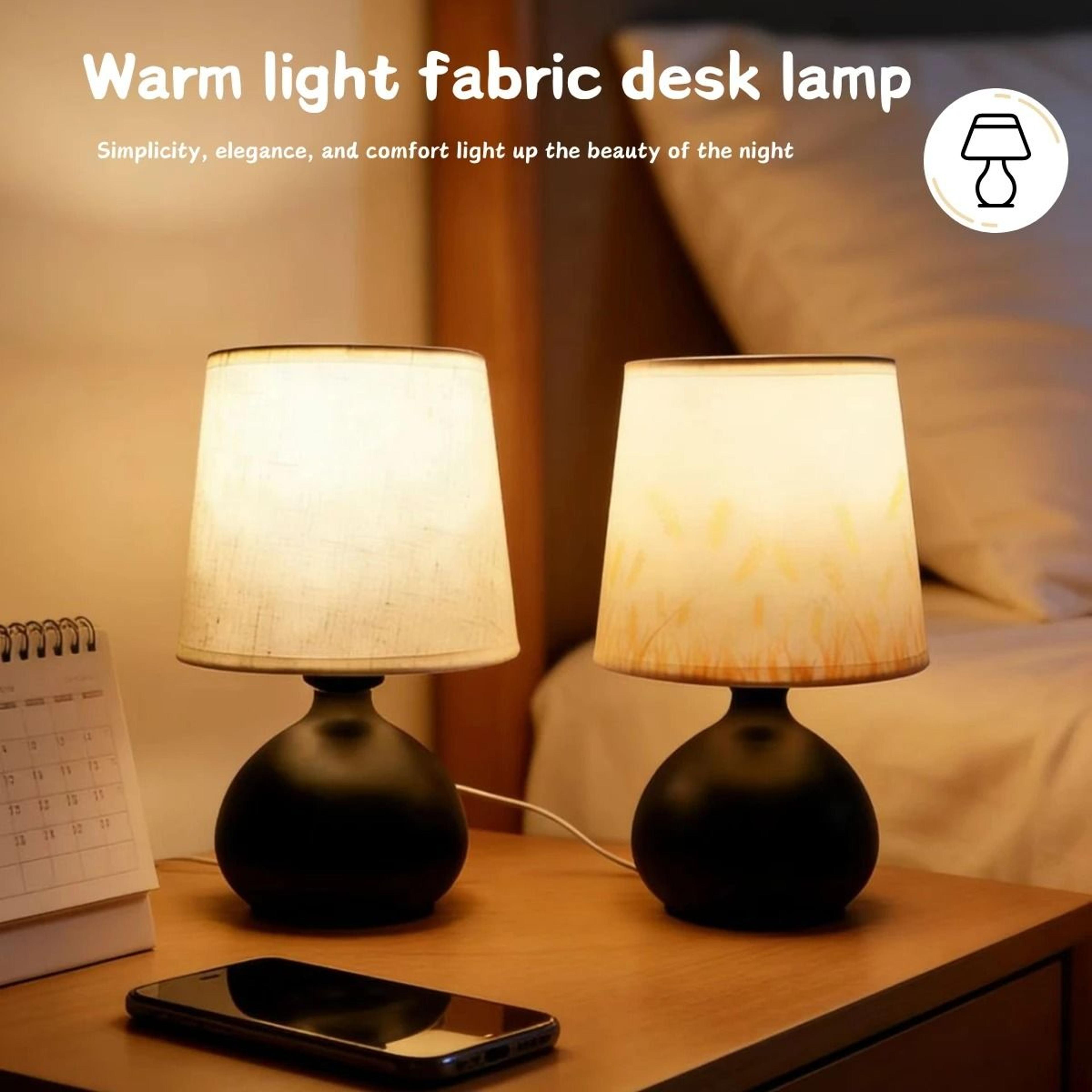 bedside table led warm light infinite dimmable night light for bedroom living room