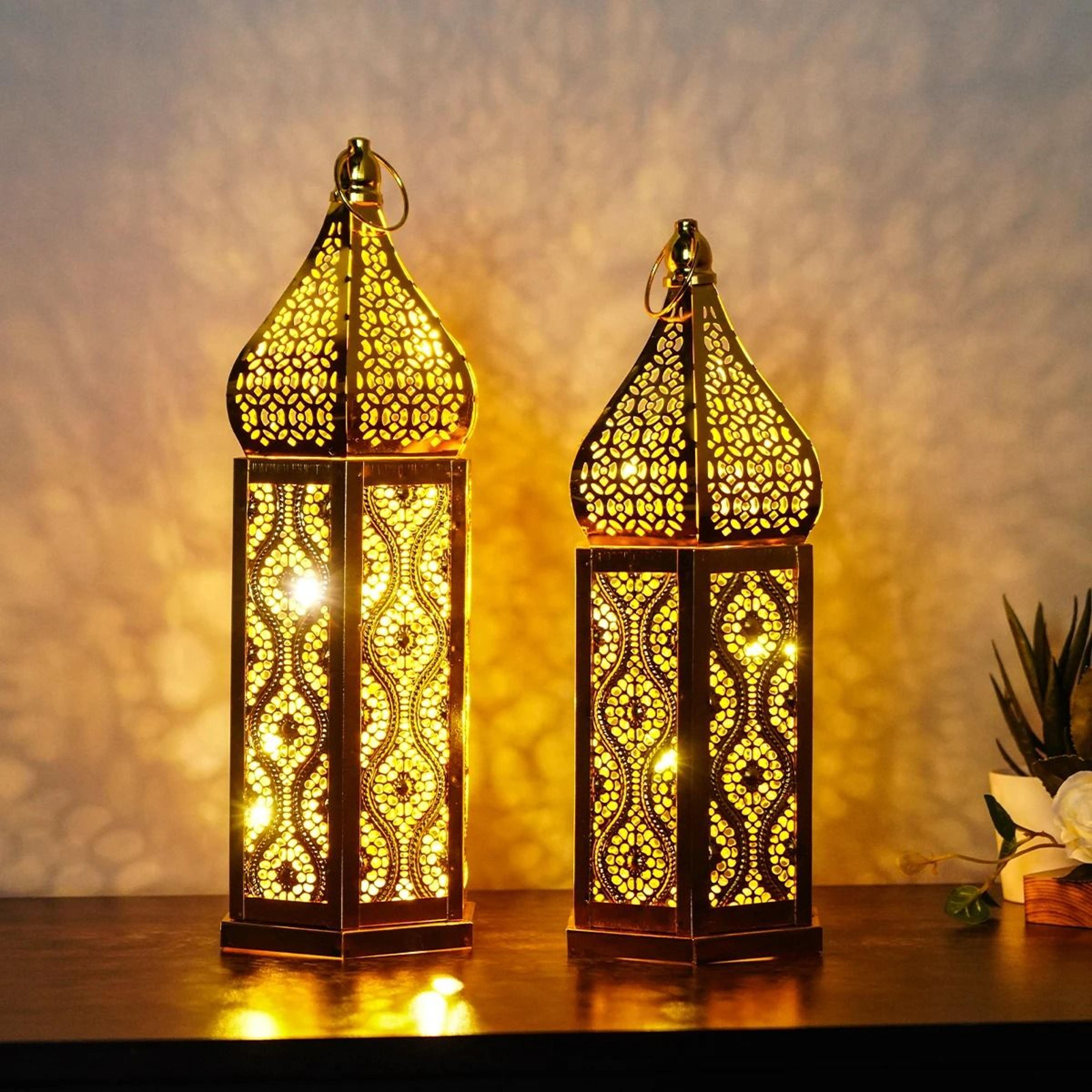 middle east led table lamp ramadan hanging ornament night light for islamic muslim home decor