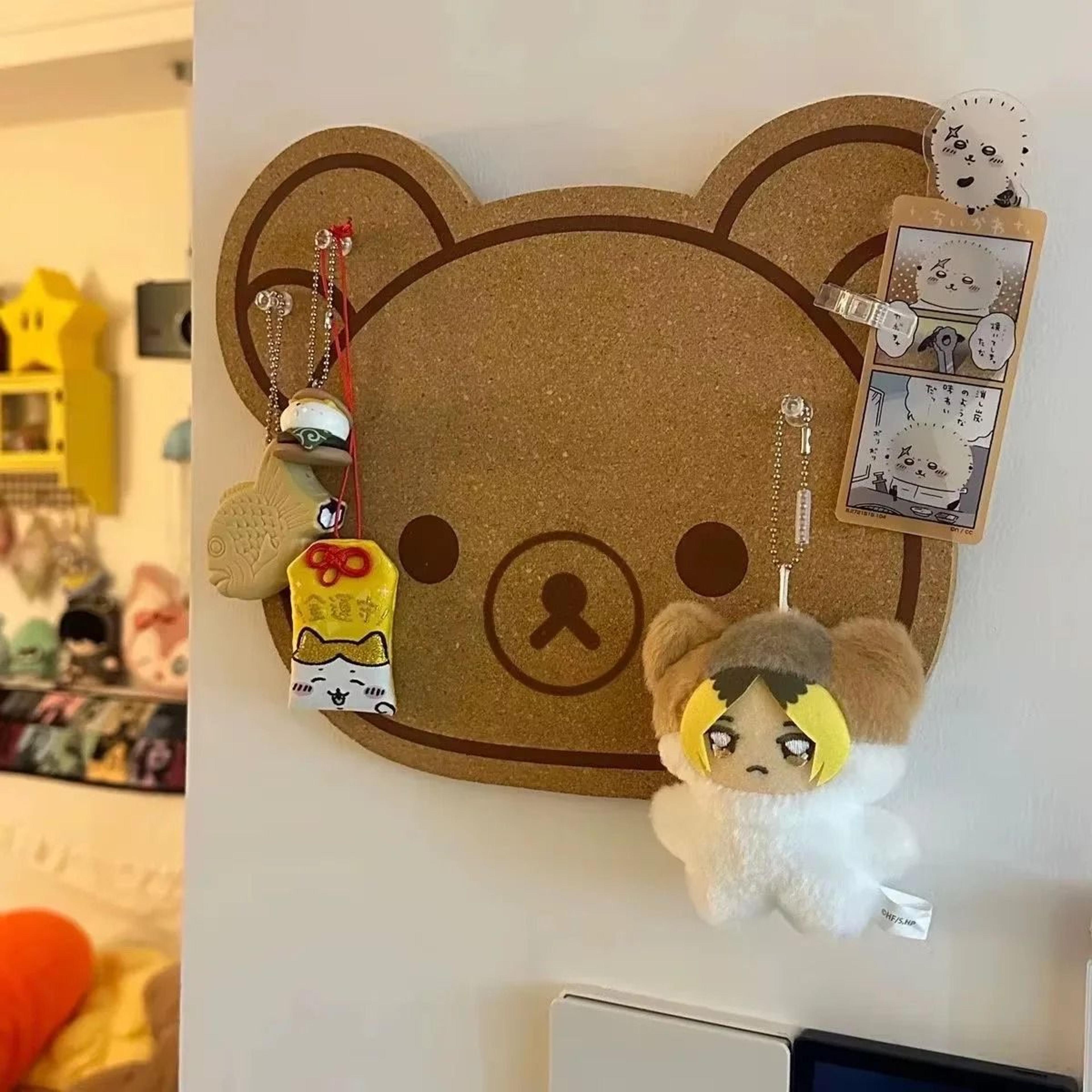 cartoon felt board wall decor panel cute bear felt poster sticker kids room nursery accent