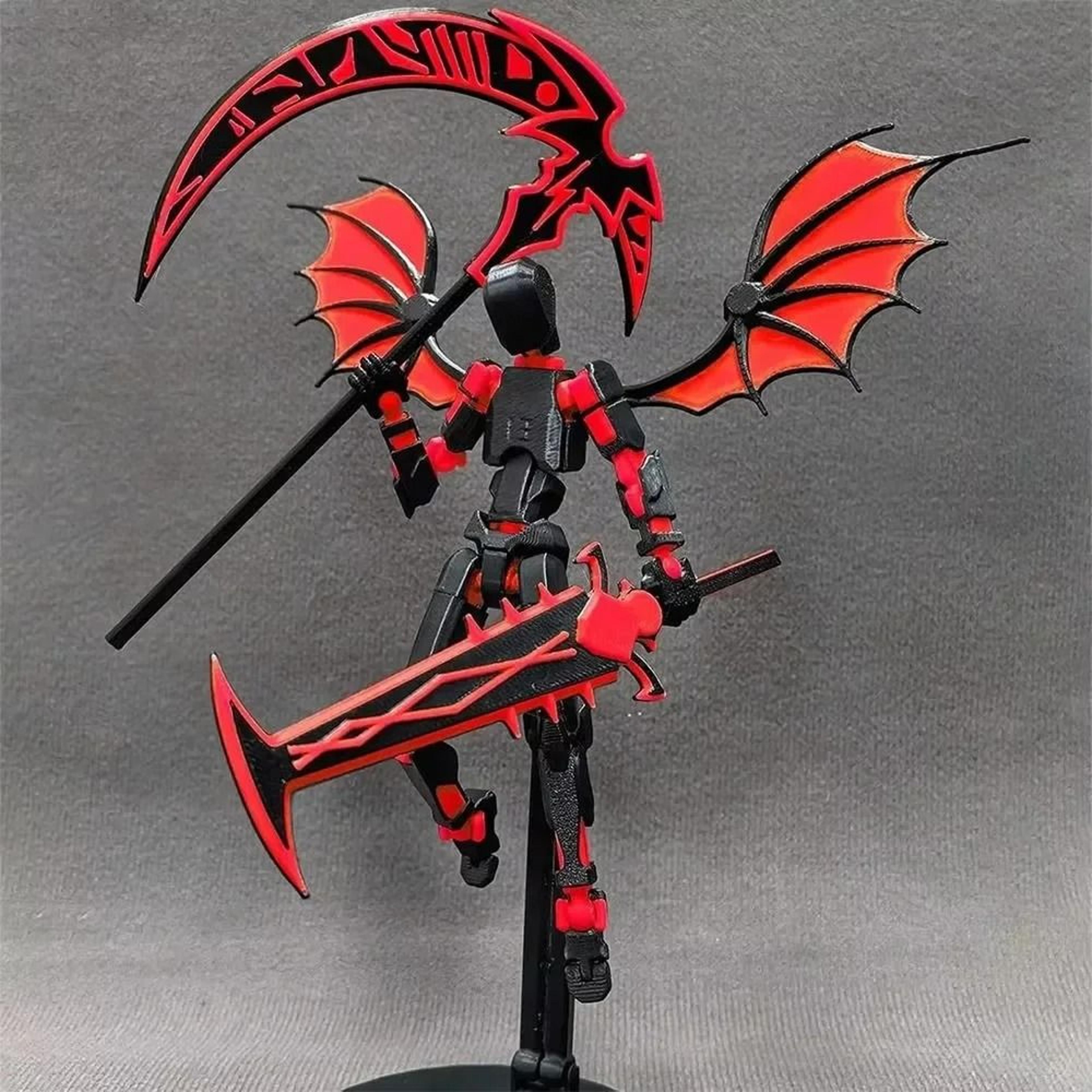 3d printed reaper robot model articulated multi-jointed action figure desktop decor