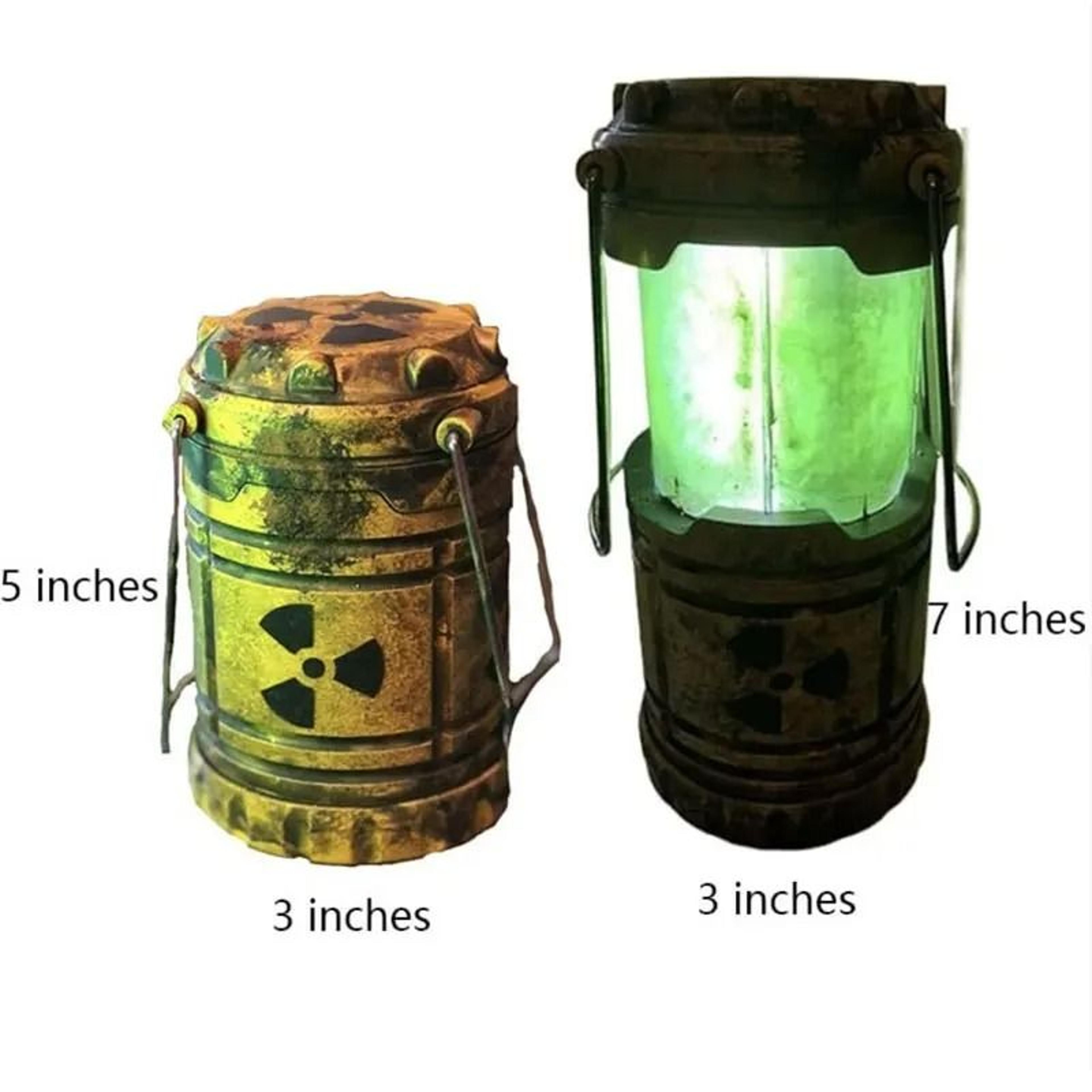 mini handheld nuclear reactor lantern toy simulated push-illuminator doomsday gift