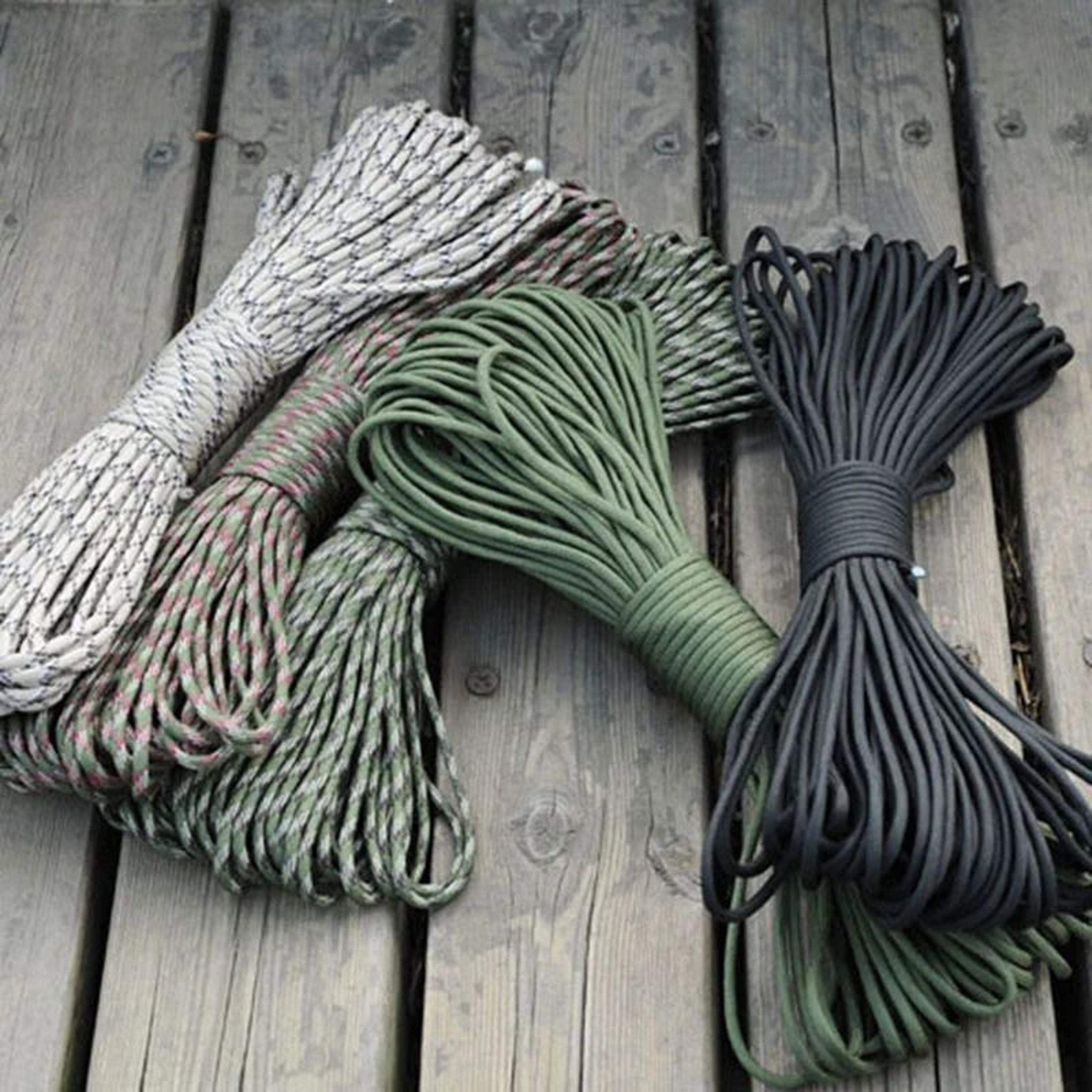 550 military tactical paracord 7-strand 4mm parachute cord outdoor survival utility rope