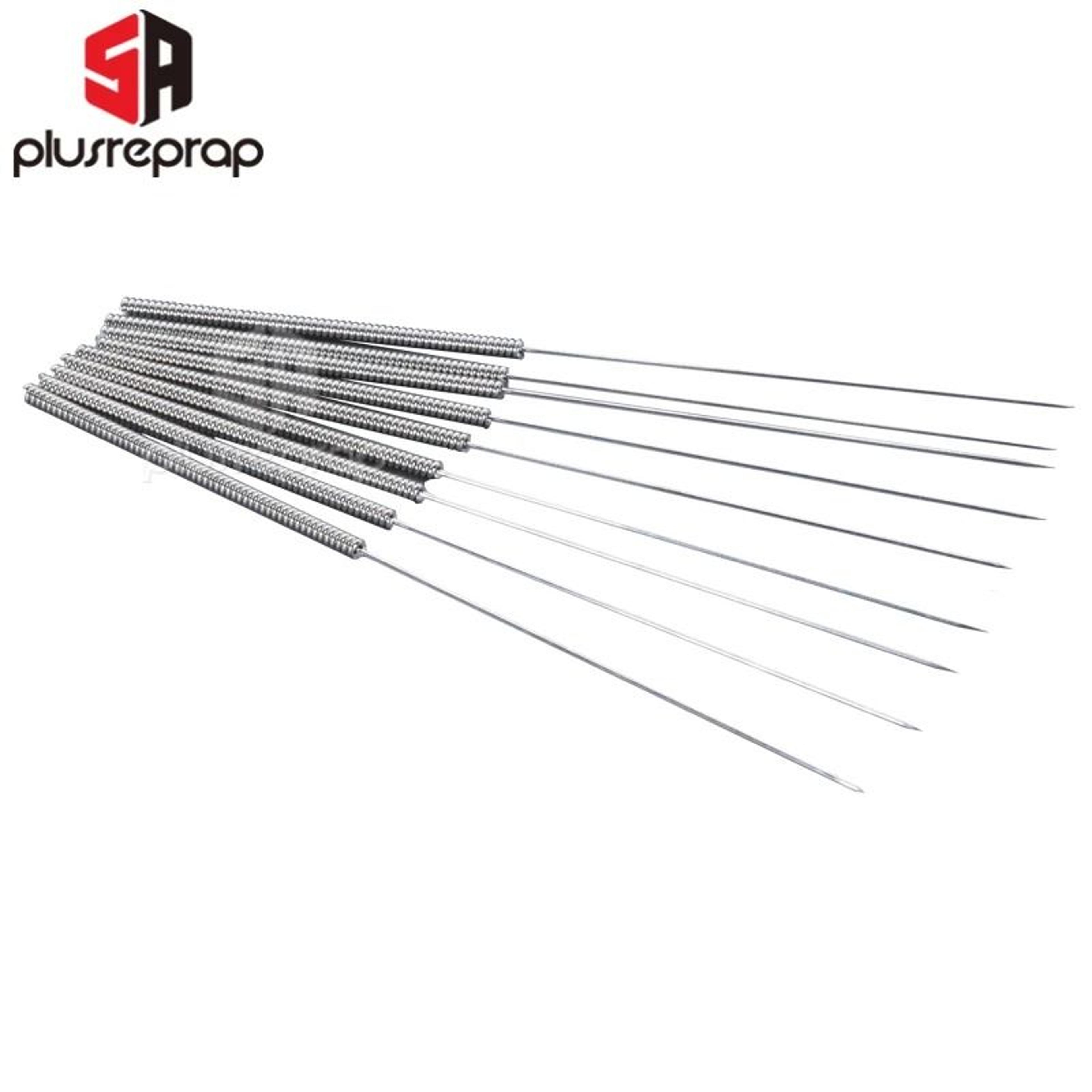 5pcs 3d printer nozzle cleaning needles stainless steel cleaner (0.2-1.0mm)
