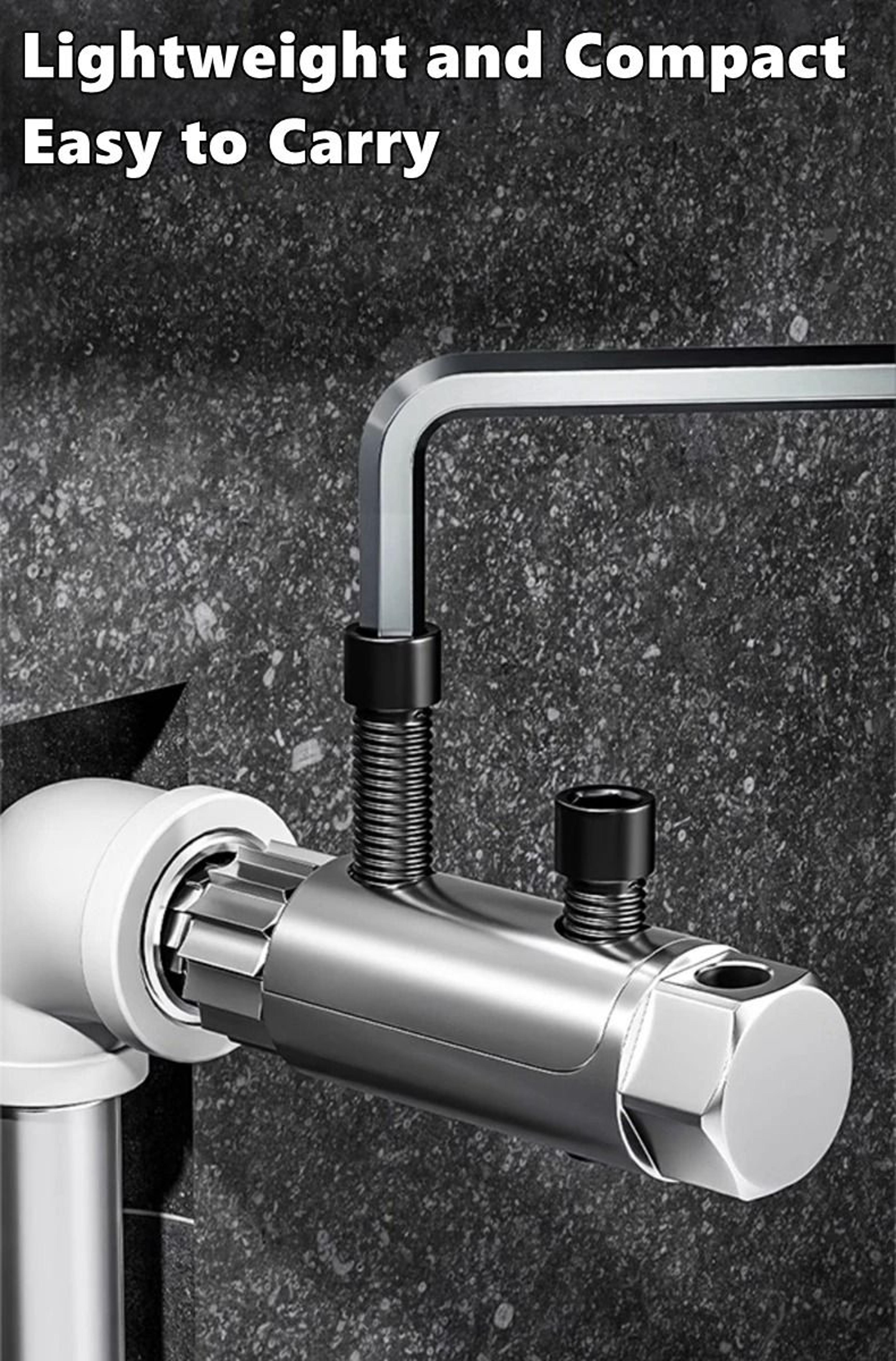 universal broken water pipe screw extractor tool for 1/2" & 3/4" angle valves