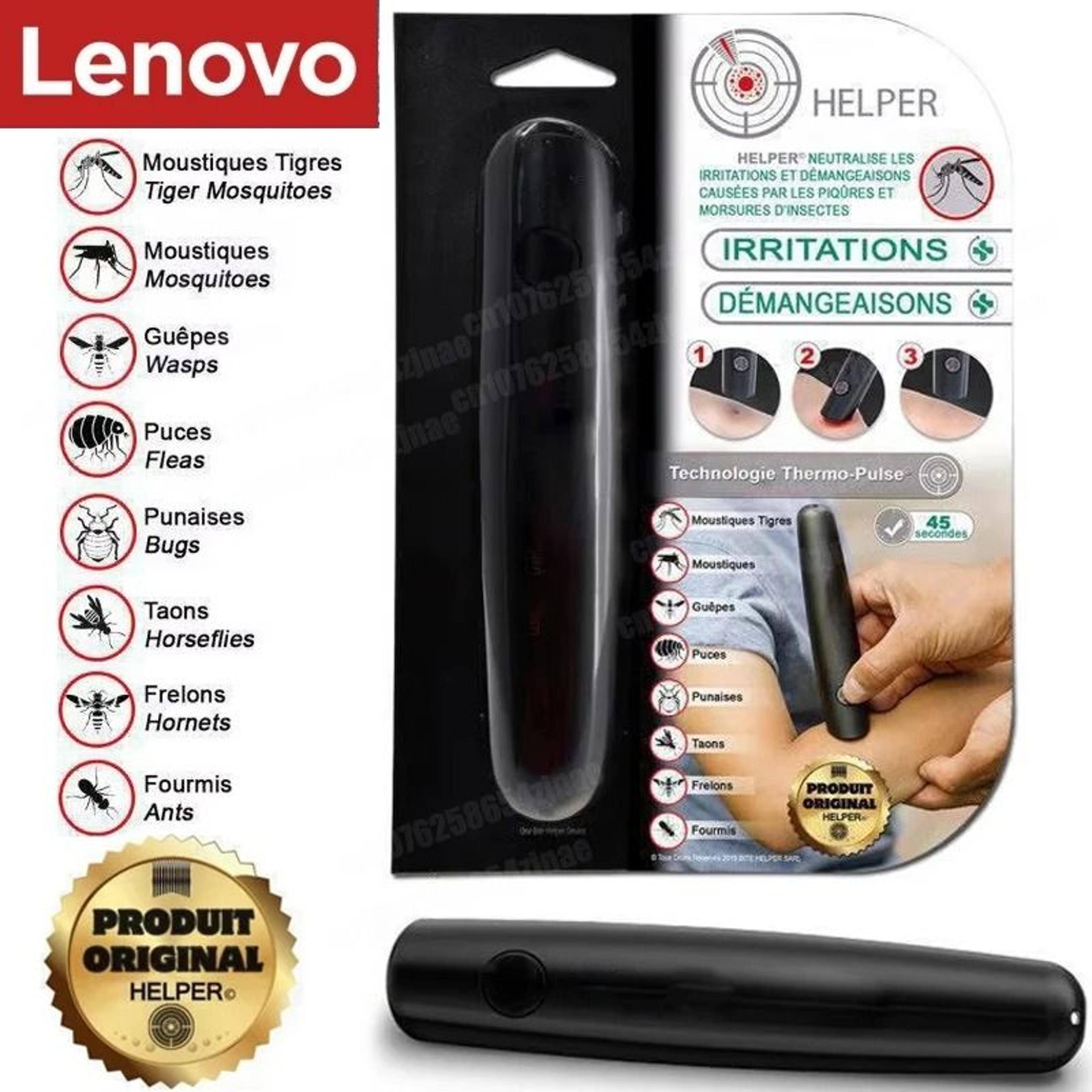 lenovo electronic mosquito bite relief pen itch anti-itch heat stings tool