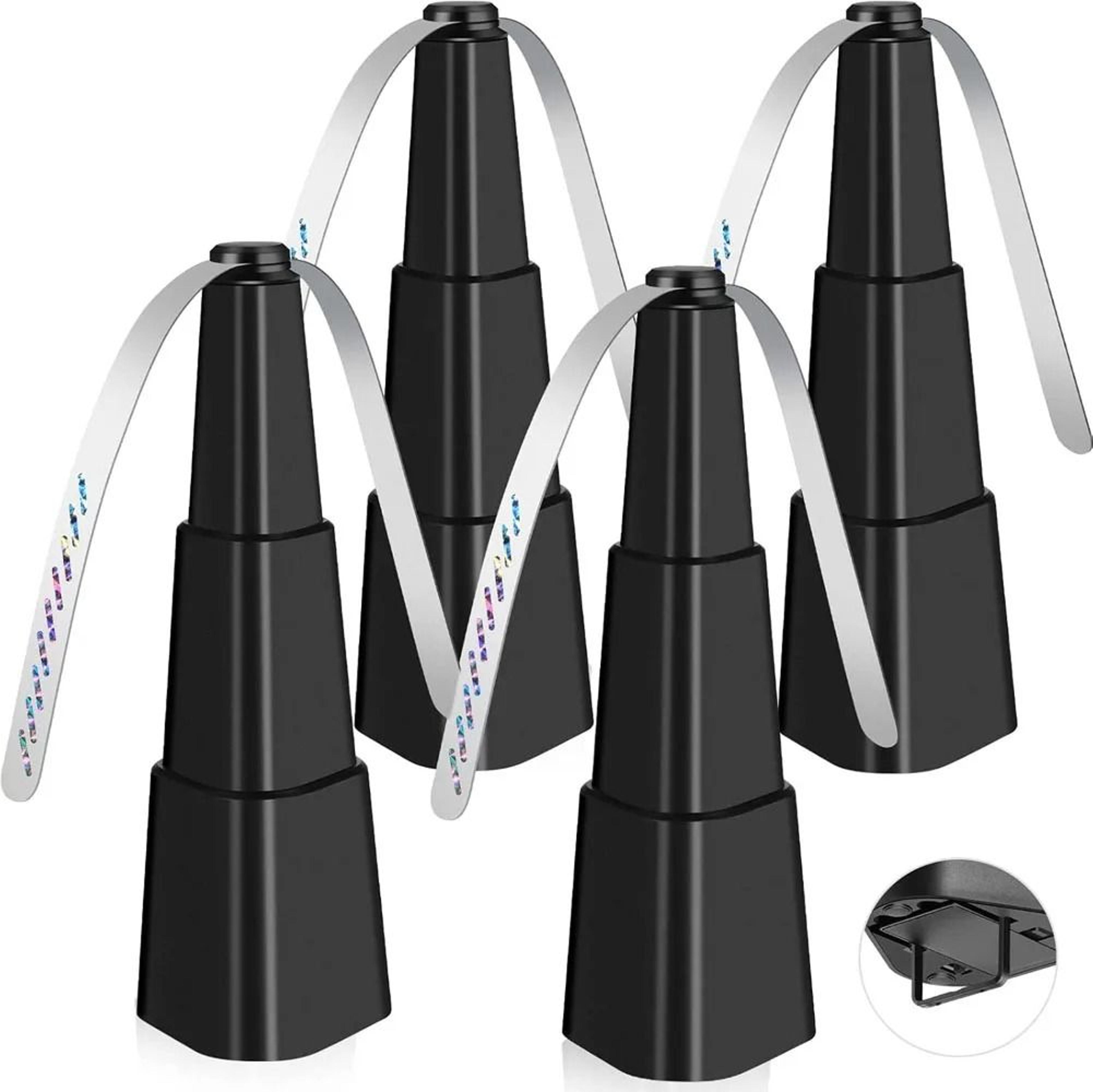 portable table fly repellent fan holographic blades outdoor picnic bbq