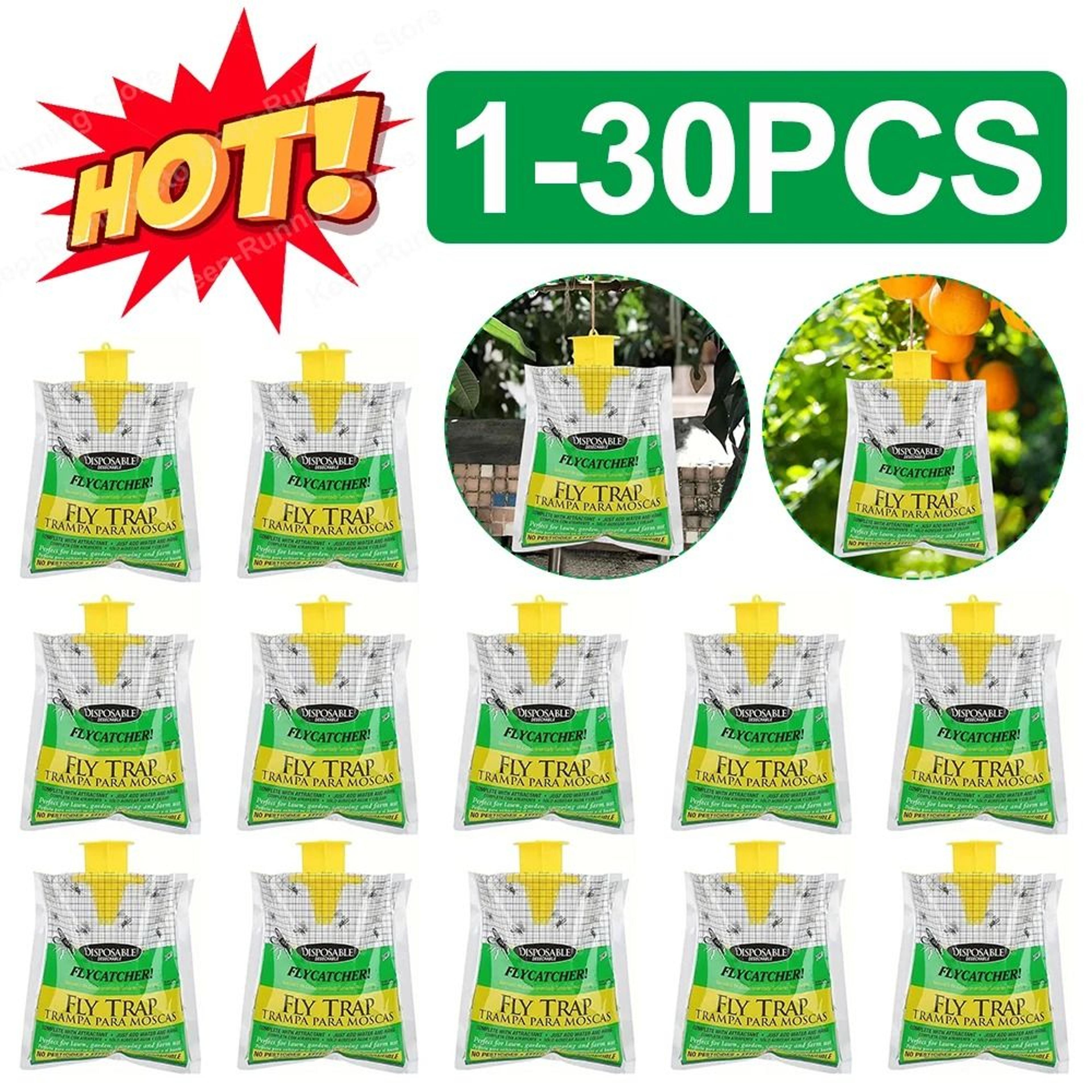 disposable hanging fly catcher bag outdoor pest insect wasp mosquito trap