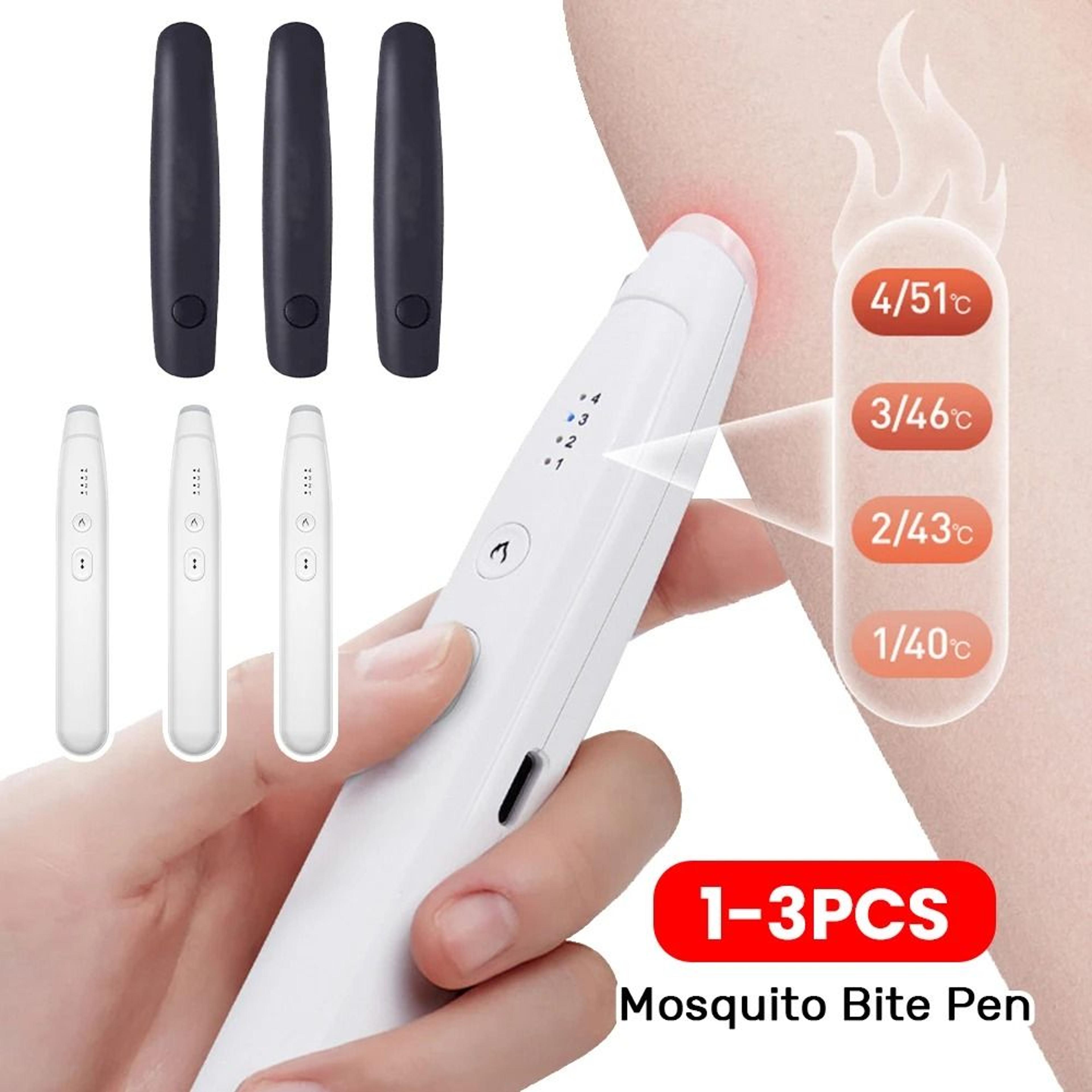portable electronic mosquito insect bite heat relieve anti-itch pen