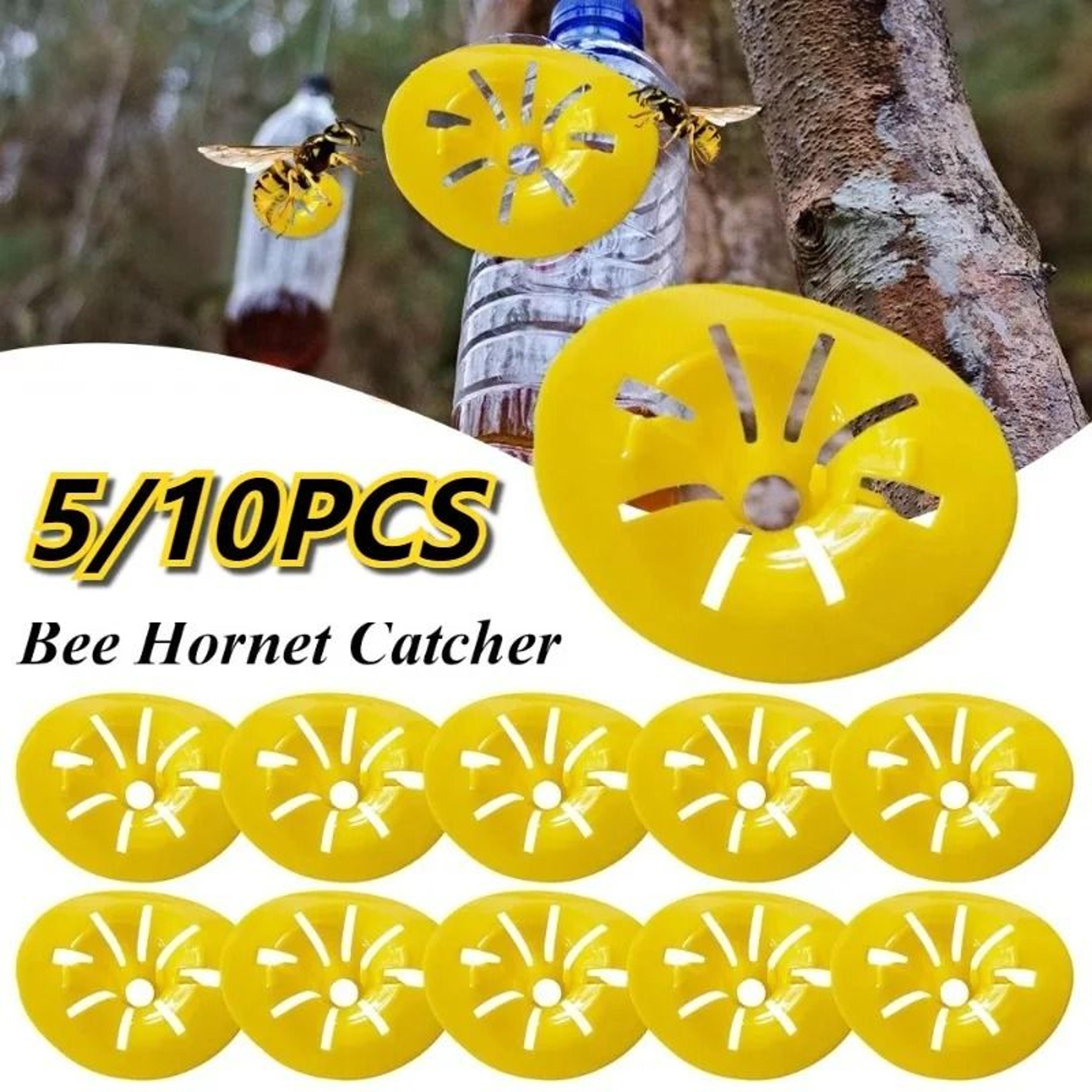 plastic wasp trap funnel insert fruit fly bee hornet catcher outdoor garden