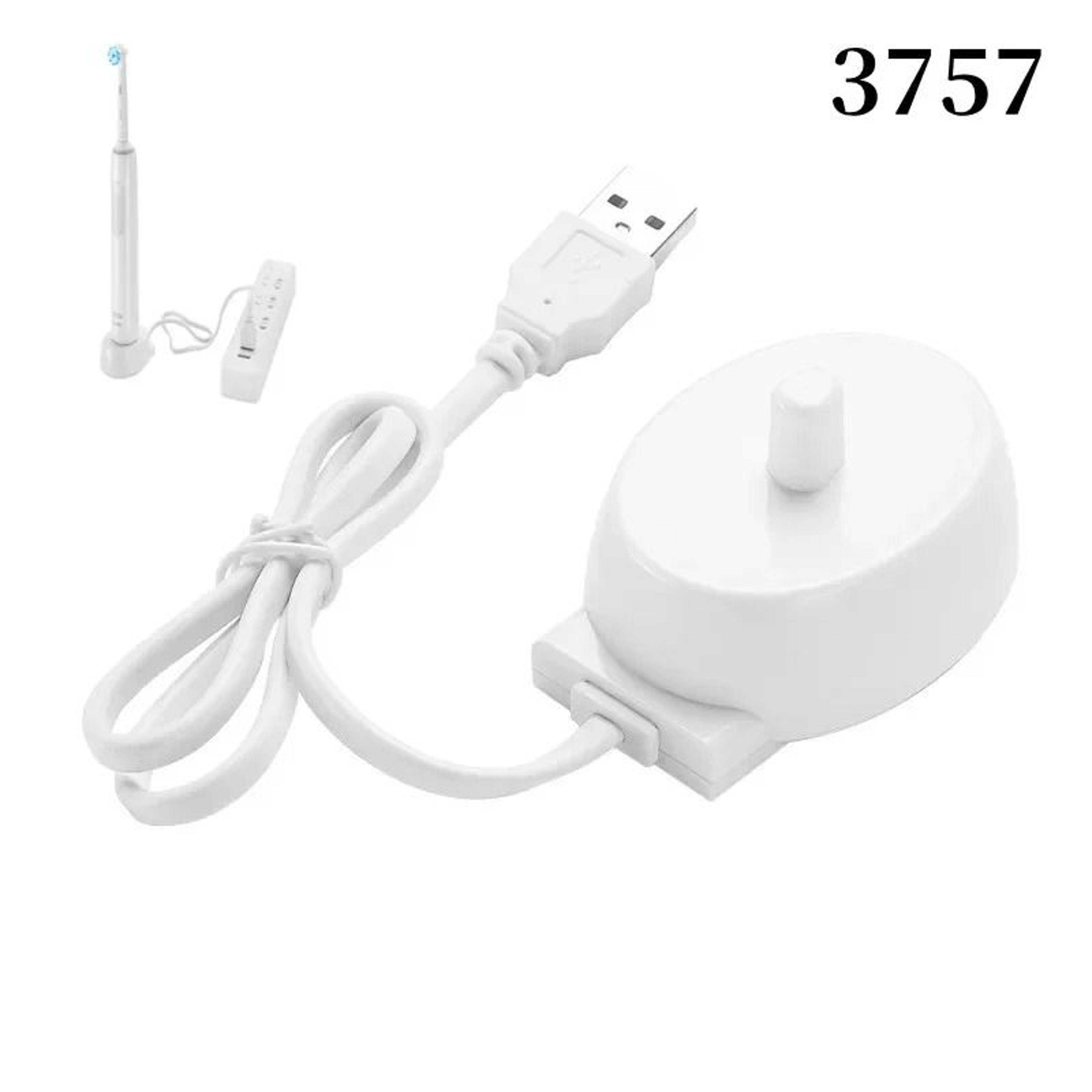 inductive charger base adapter compatible oral b 3757 series d12 d20 eu us usb plug