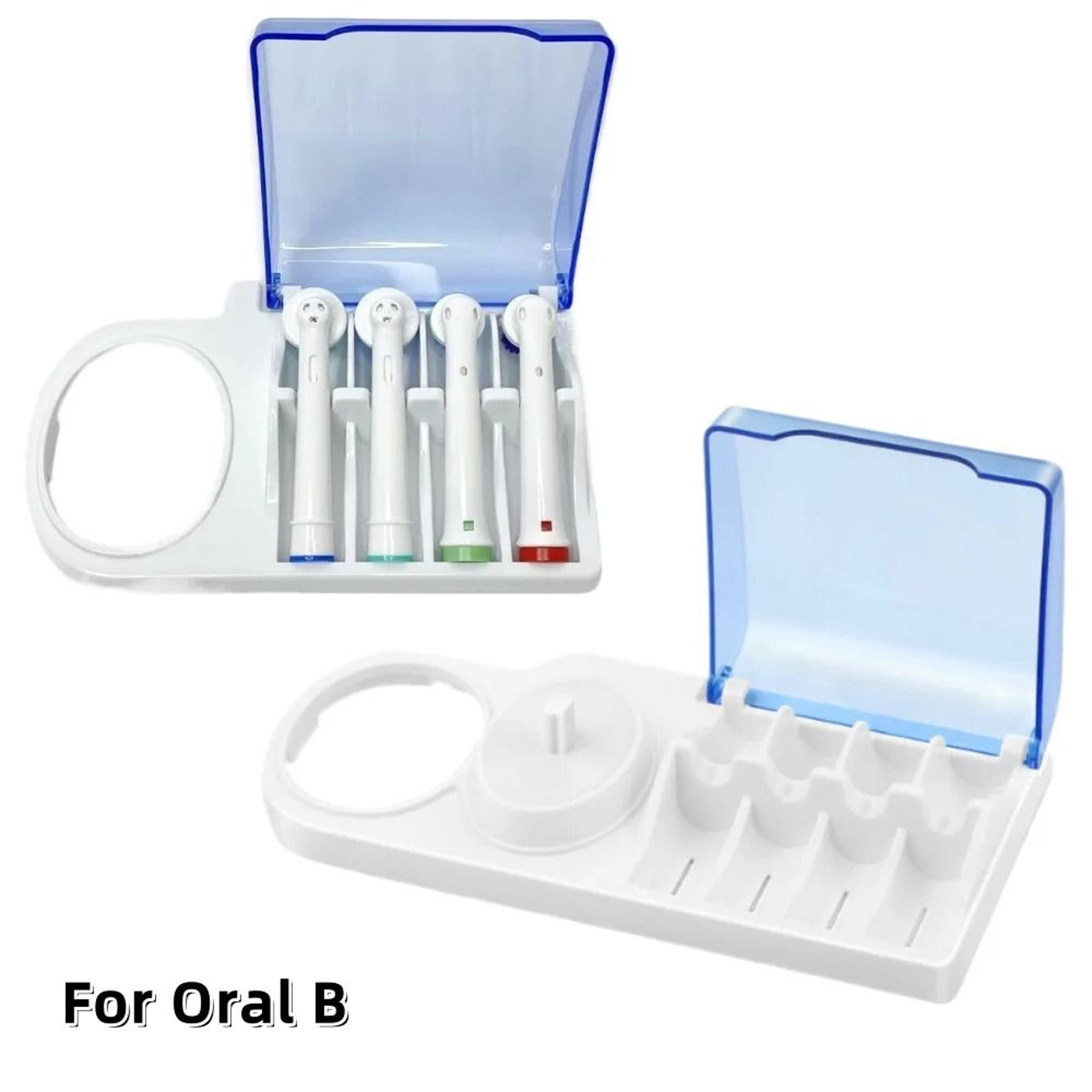 electric toothbrush stand holder base compatible oral b brush head cover storage