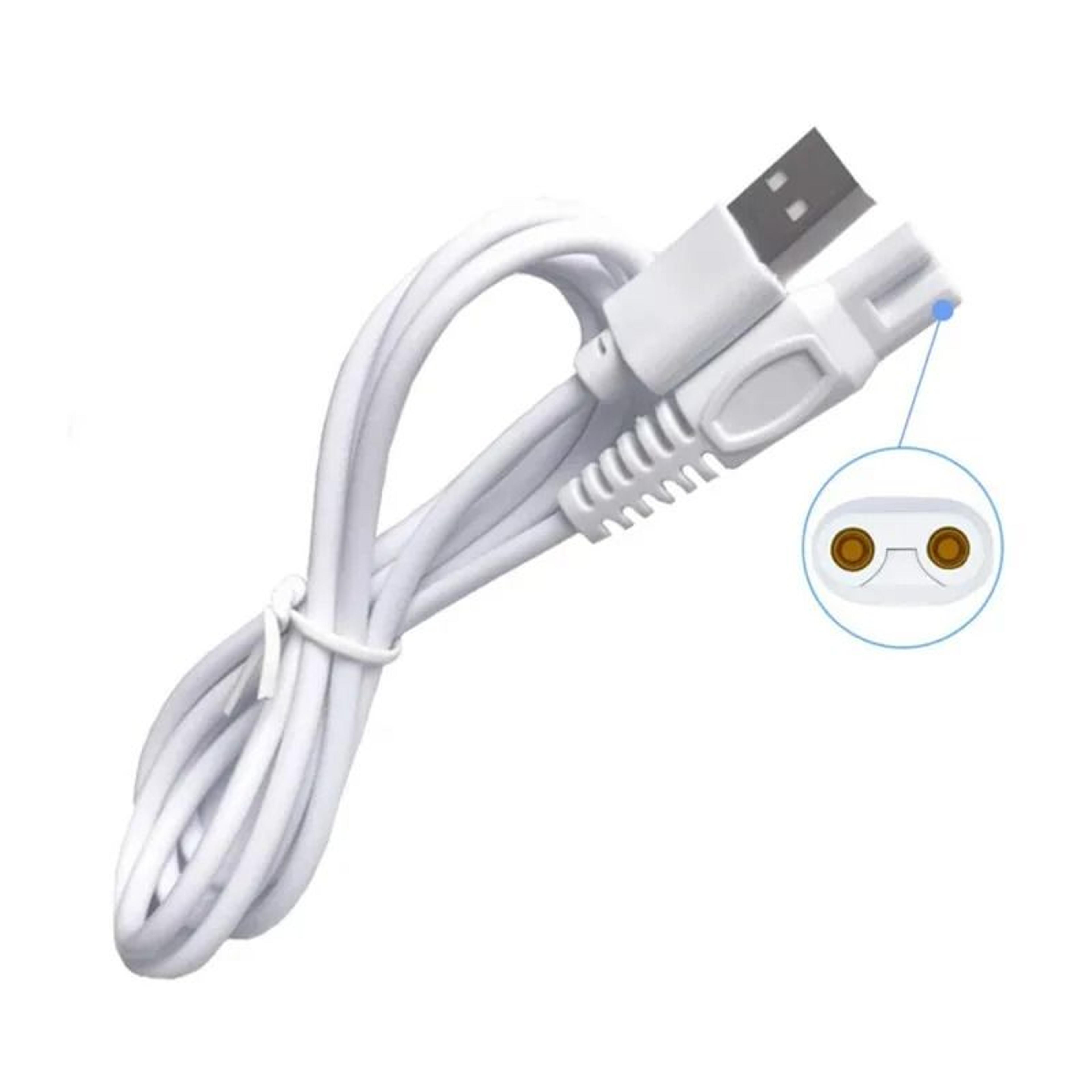 5v usb charger cable fit finishing touch flawless body shaver trimmer cord
