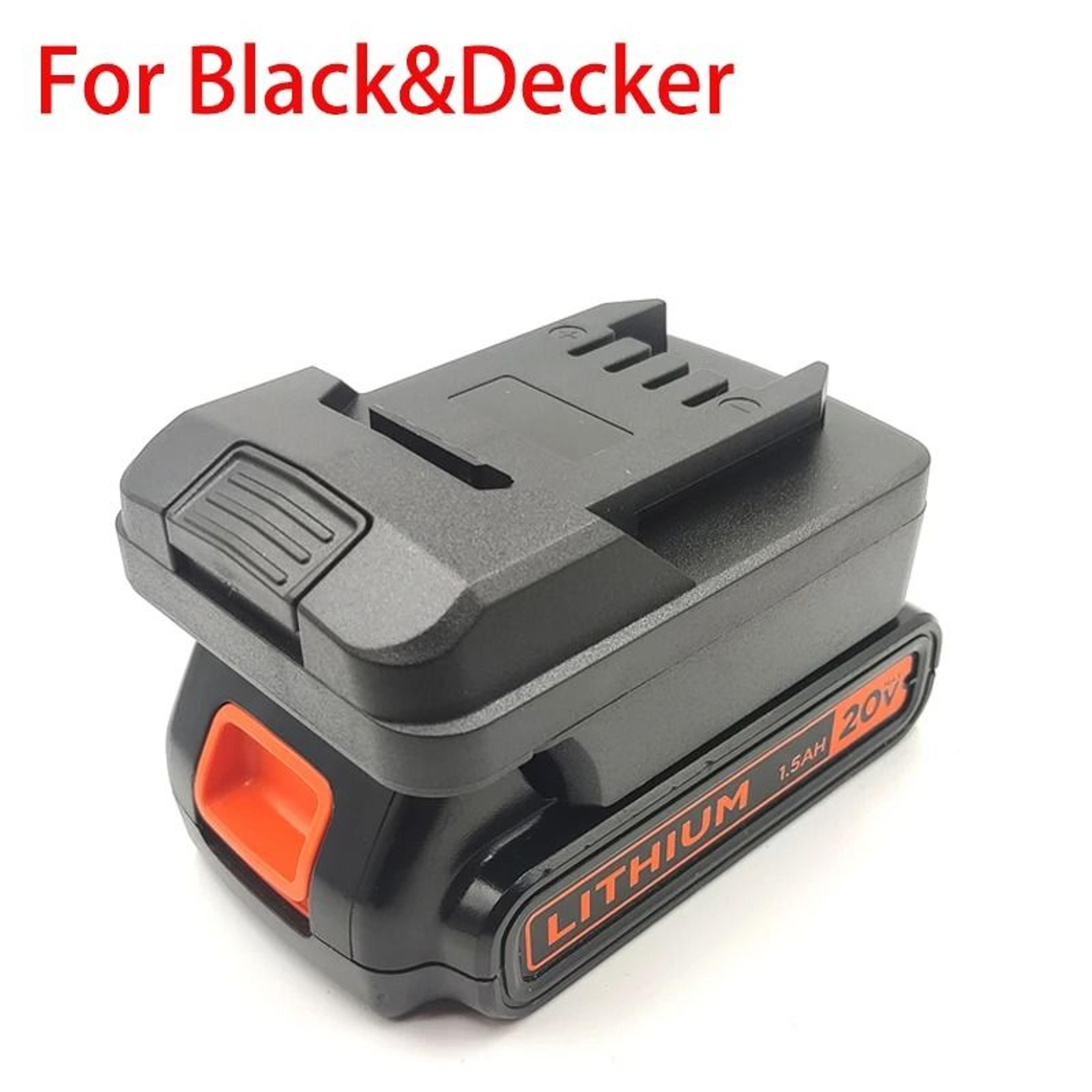 battery adapter fit black decker porter cable stanley 20v to parkside 20v tool