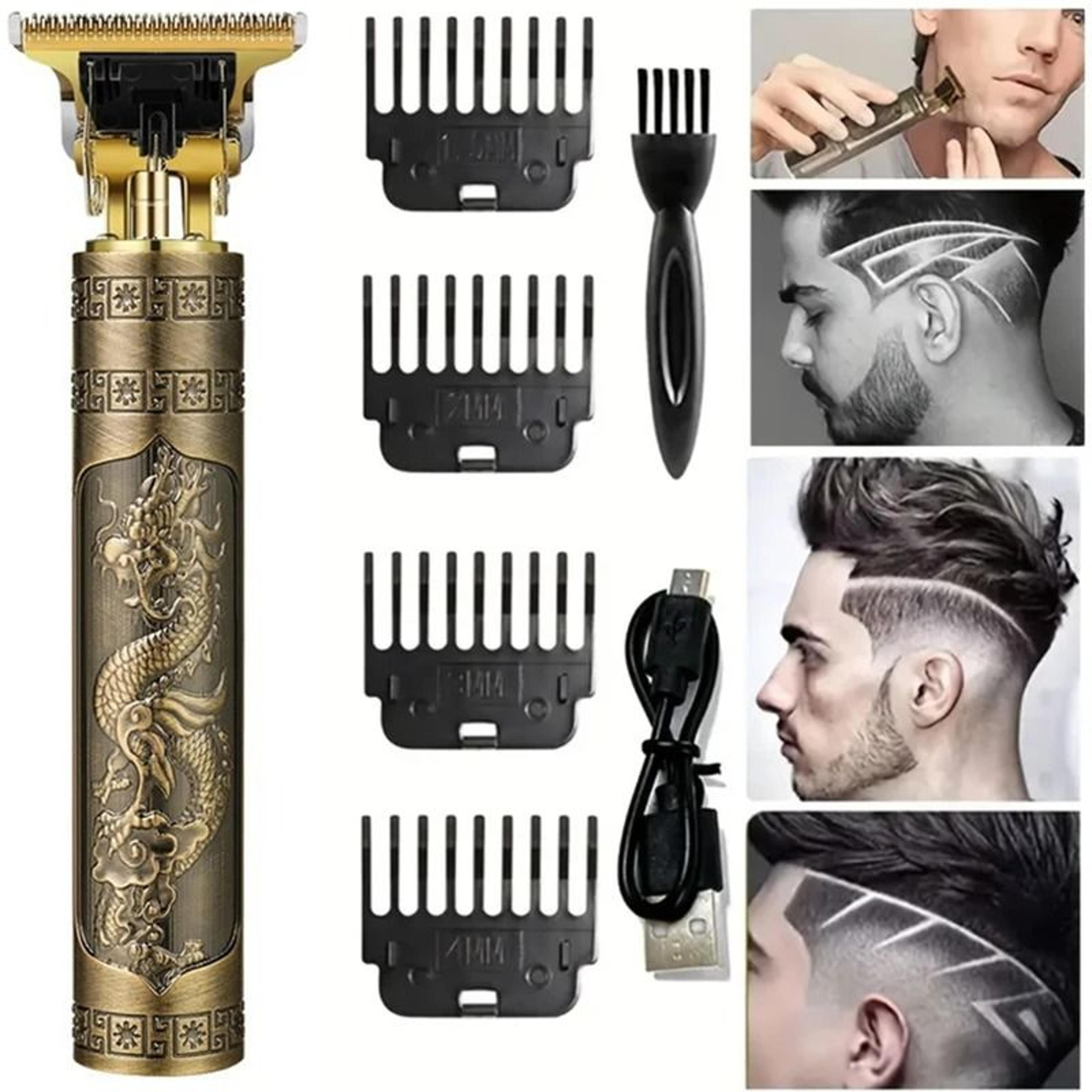 professional electric hair clipper usb cordless beard trimmer grooming kit