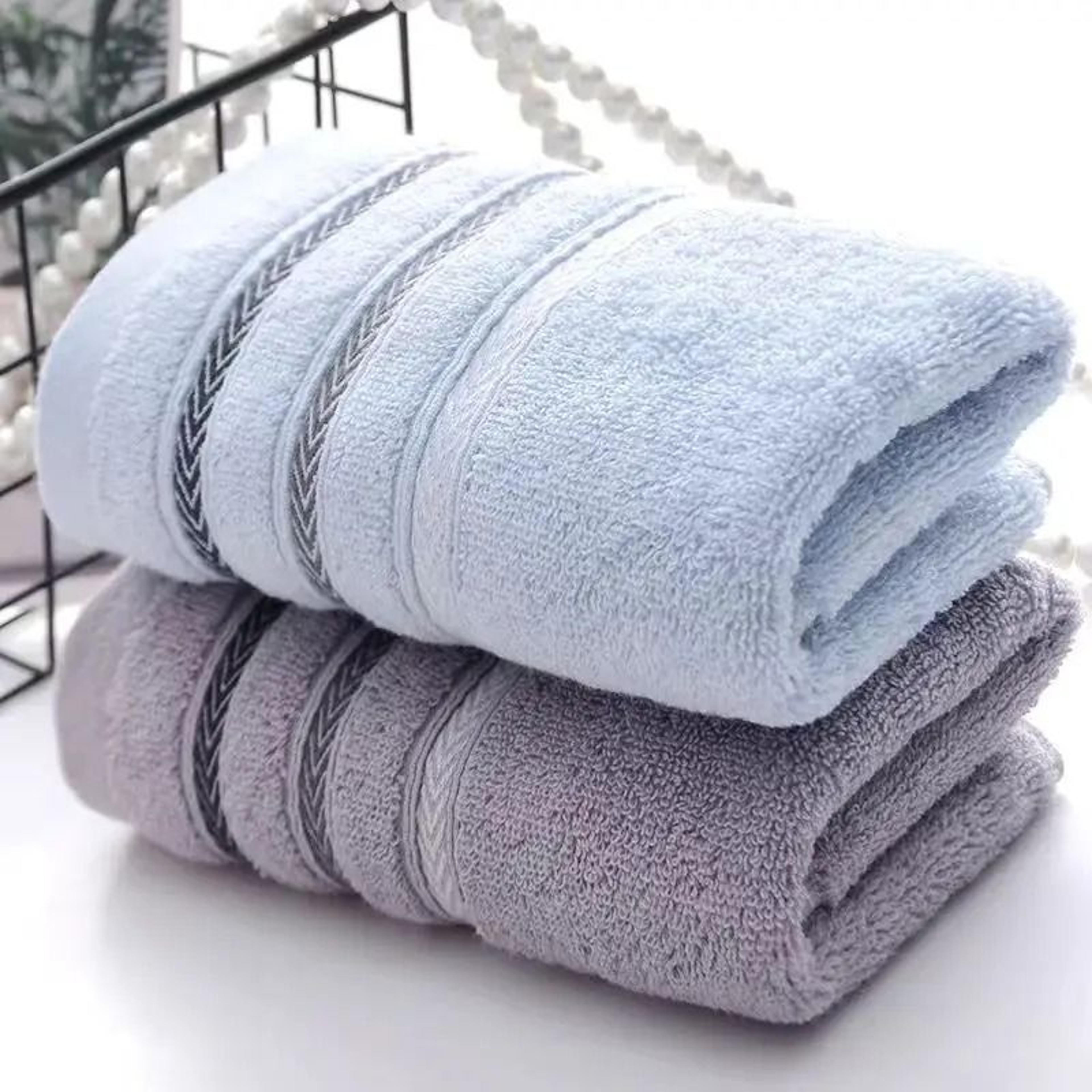 soft microfiber face towel highly absorbent fast drying bathroom hand towel