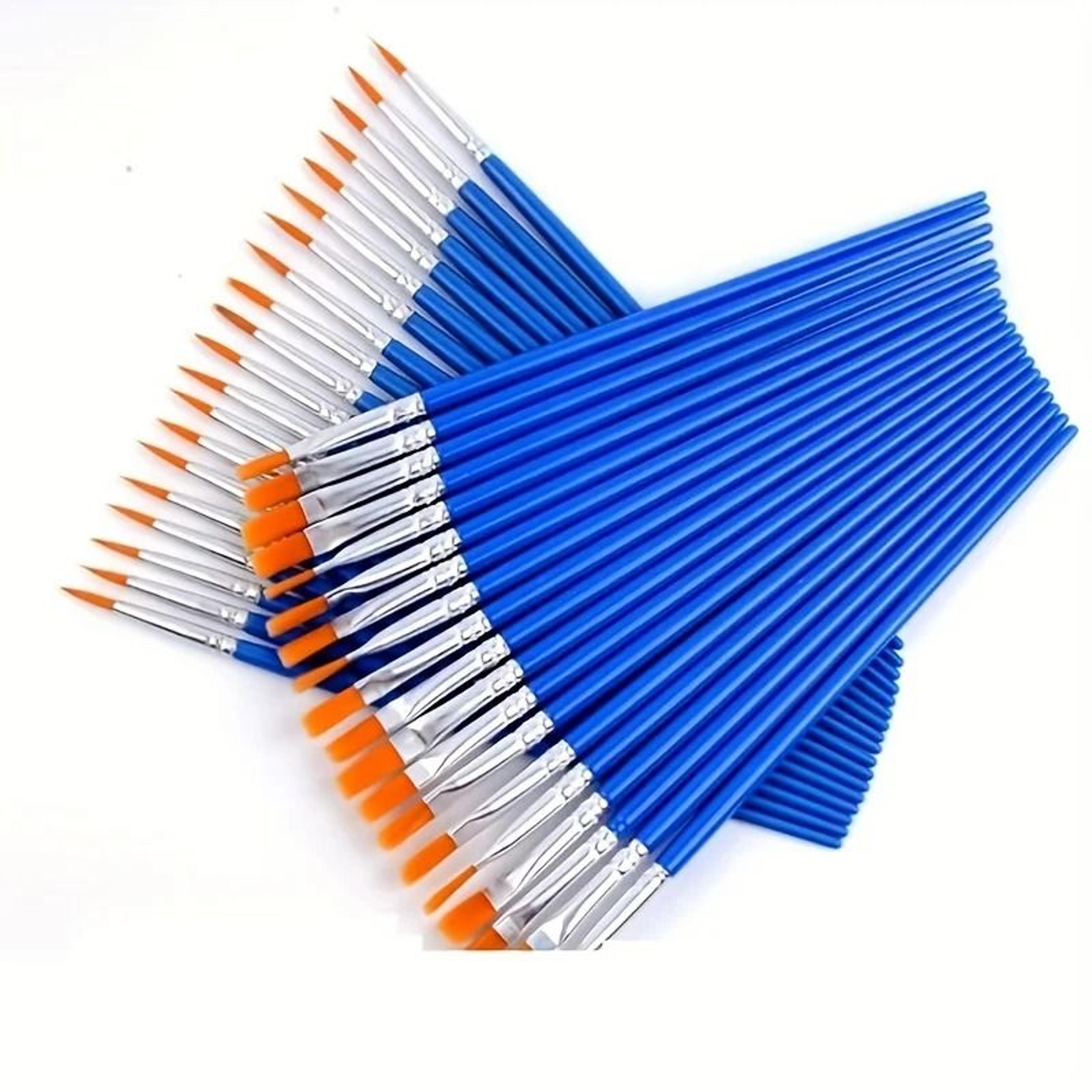 20pcs fine detail paint brush set hook line pen for artist crafts acrylic oil