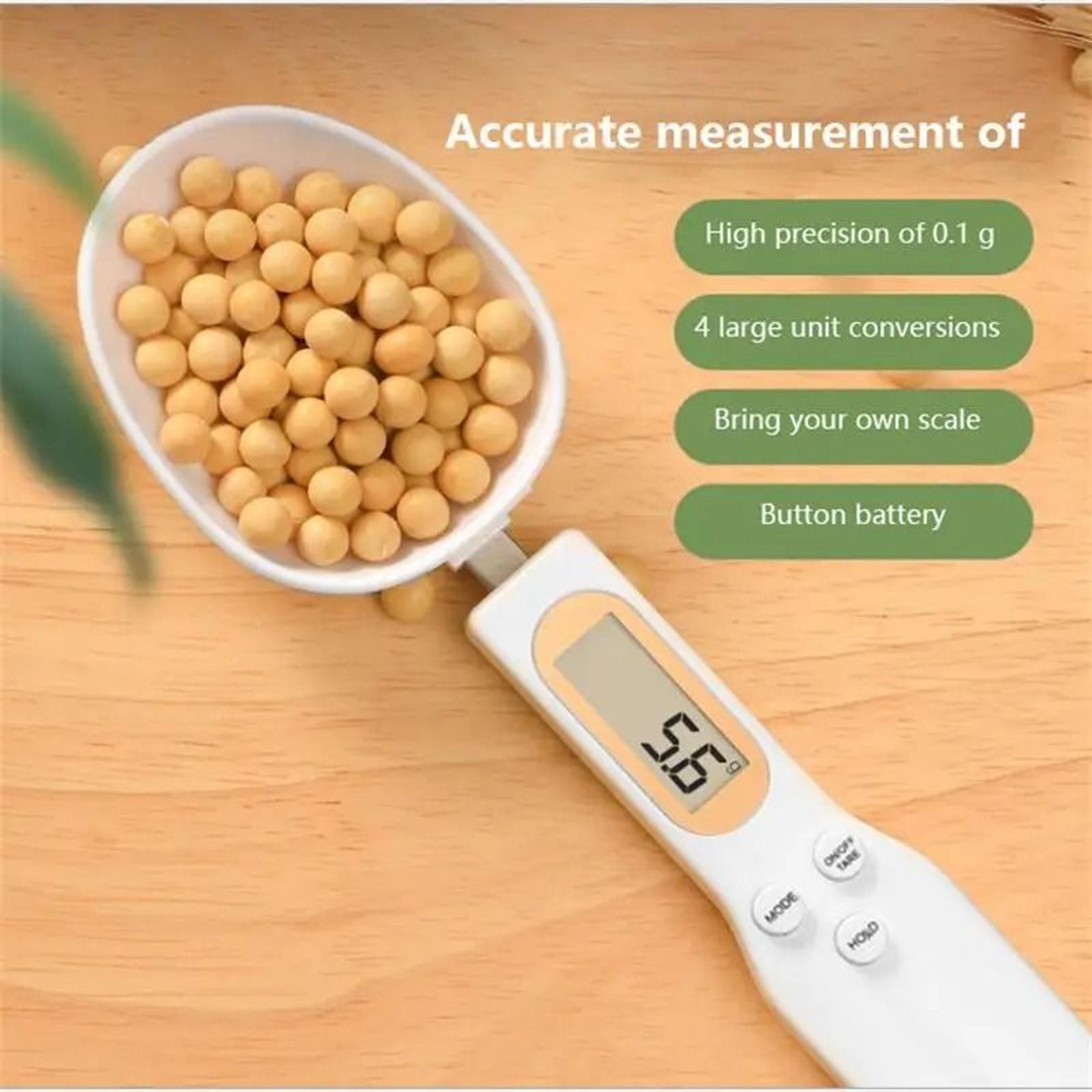 lcd digital measuring spoon scale electronic food kitchen gram weight