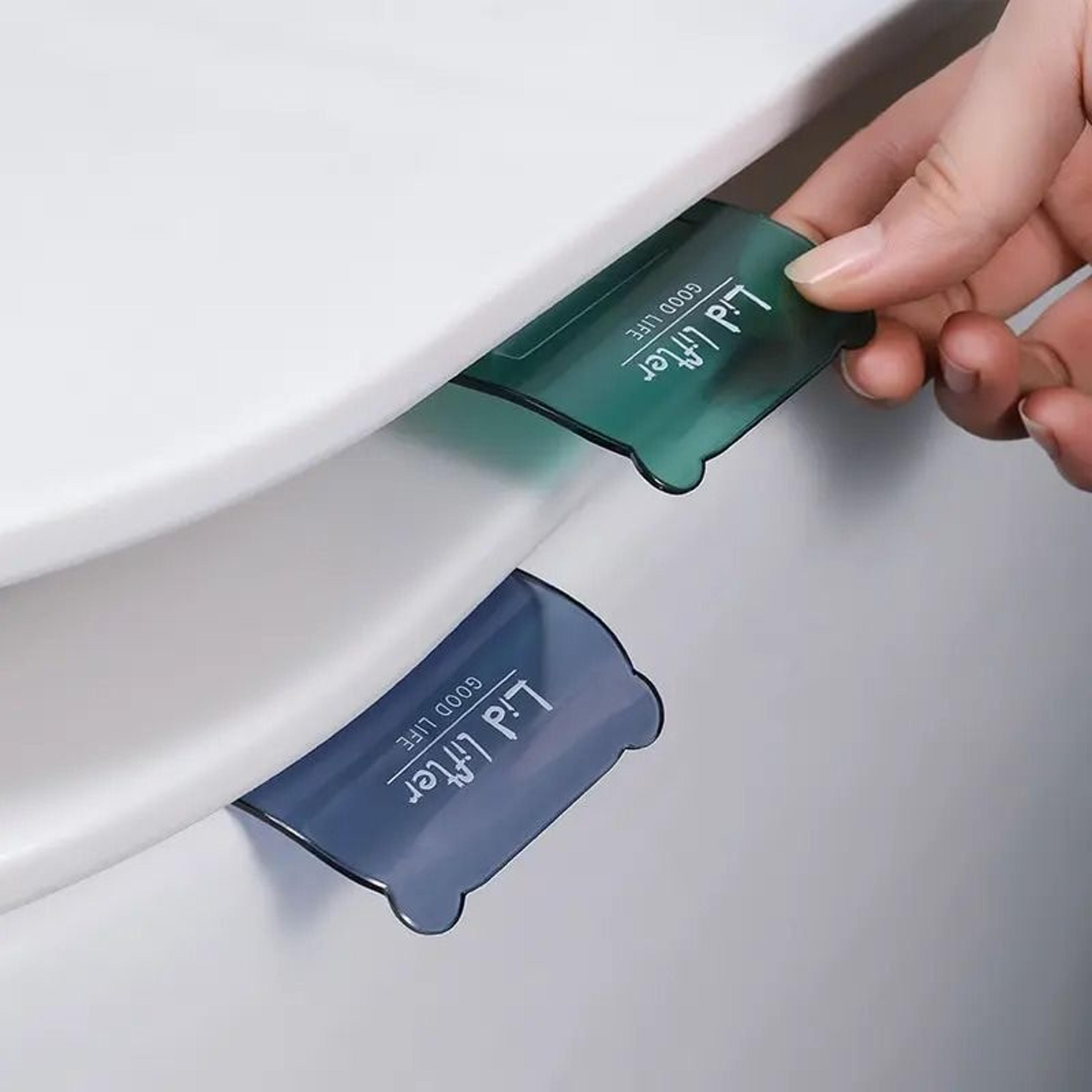 hygienic toilet lid lifter handle portable sanitizing seat cover lifter