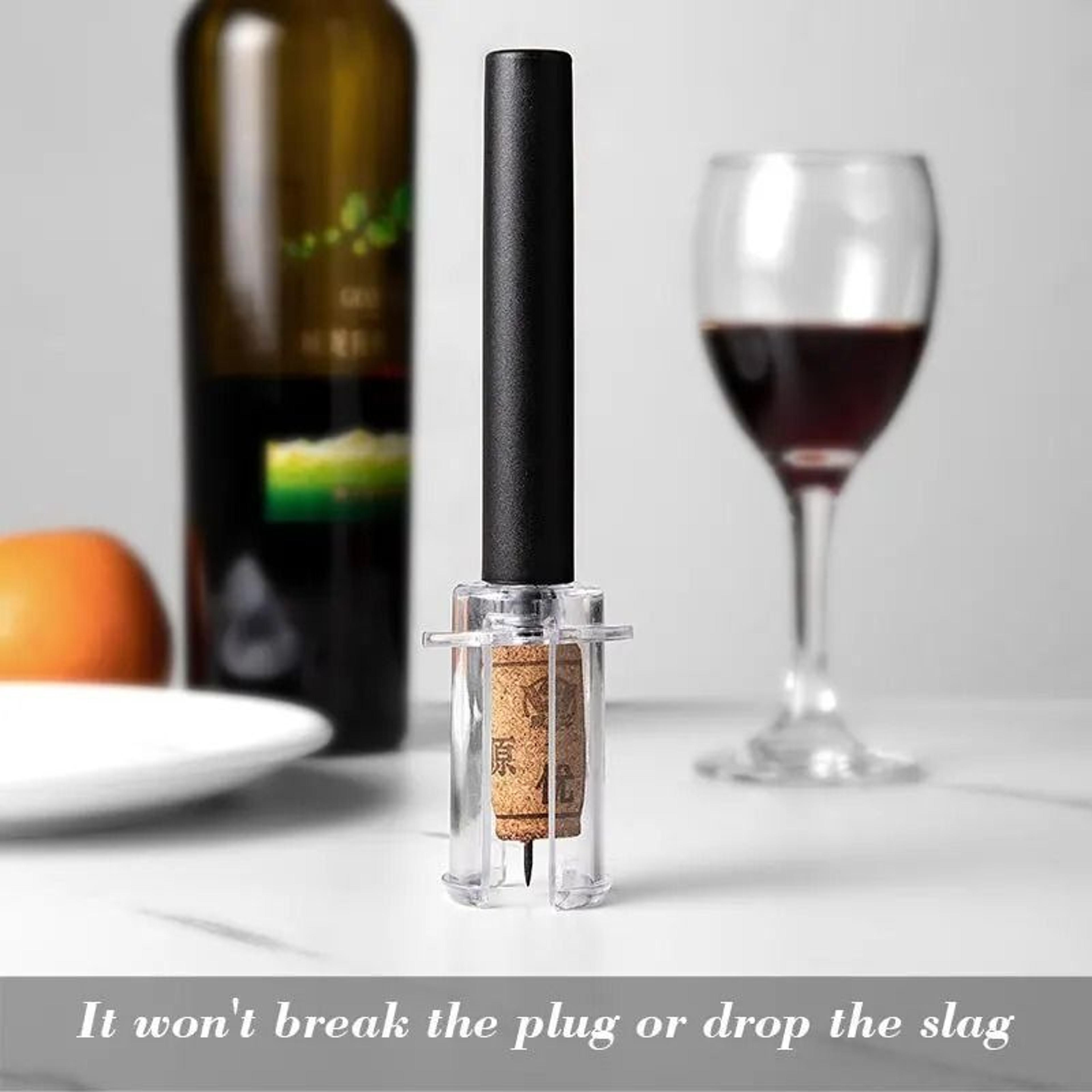 air pressure wine bottle opener set needle pump corkscrew cork remover