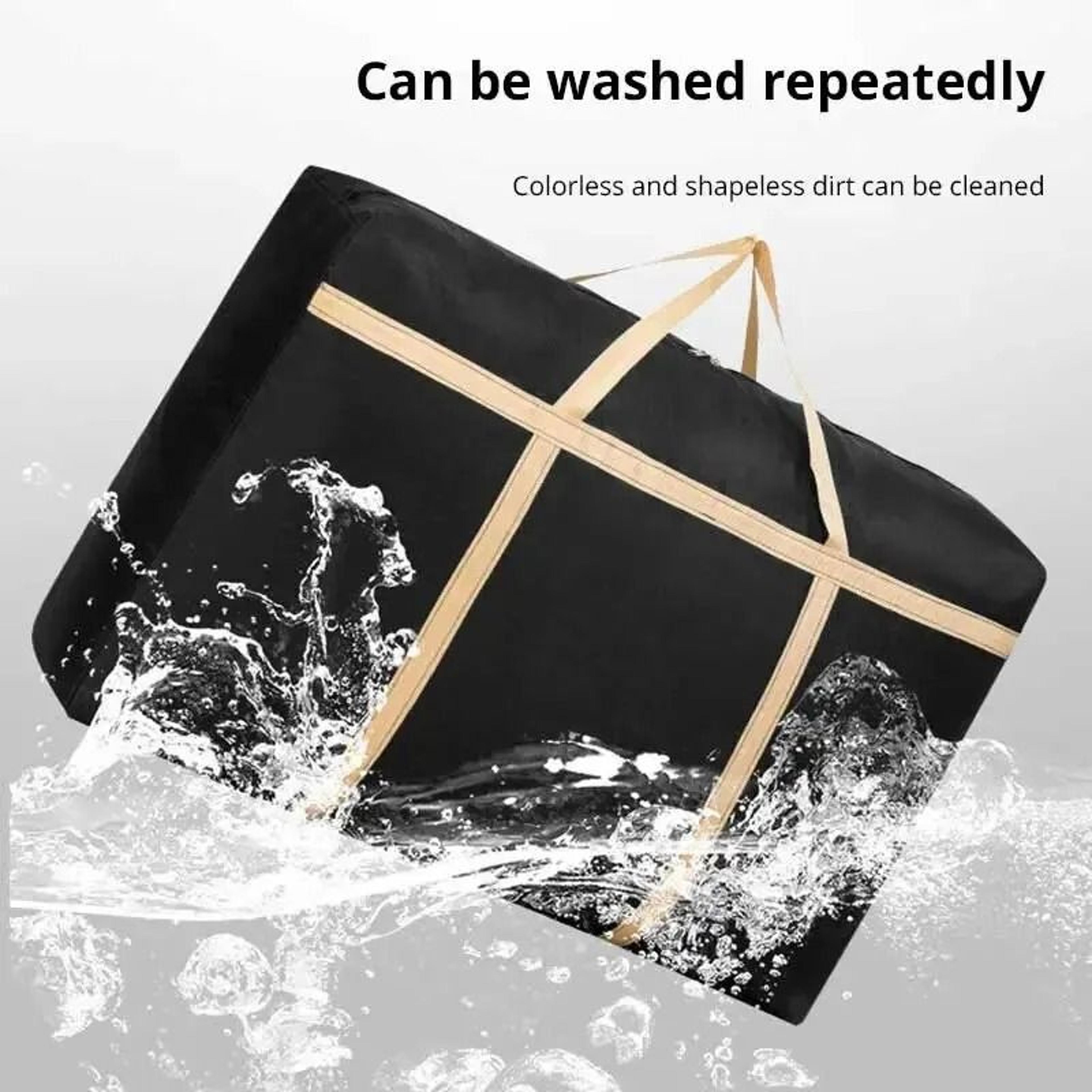 105l large oxford cloth moving bag waterproof storage luggage tote